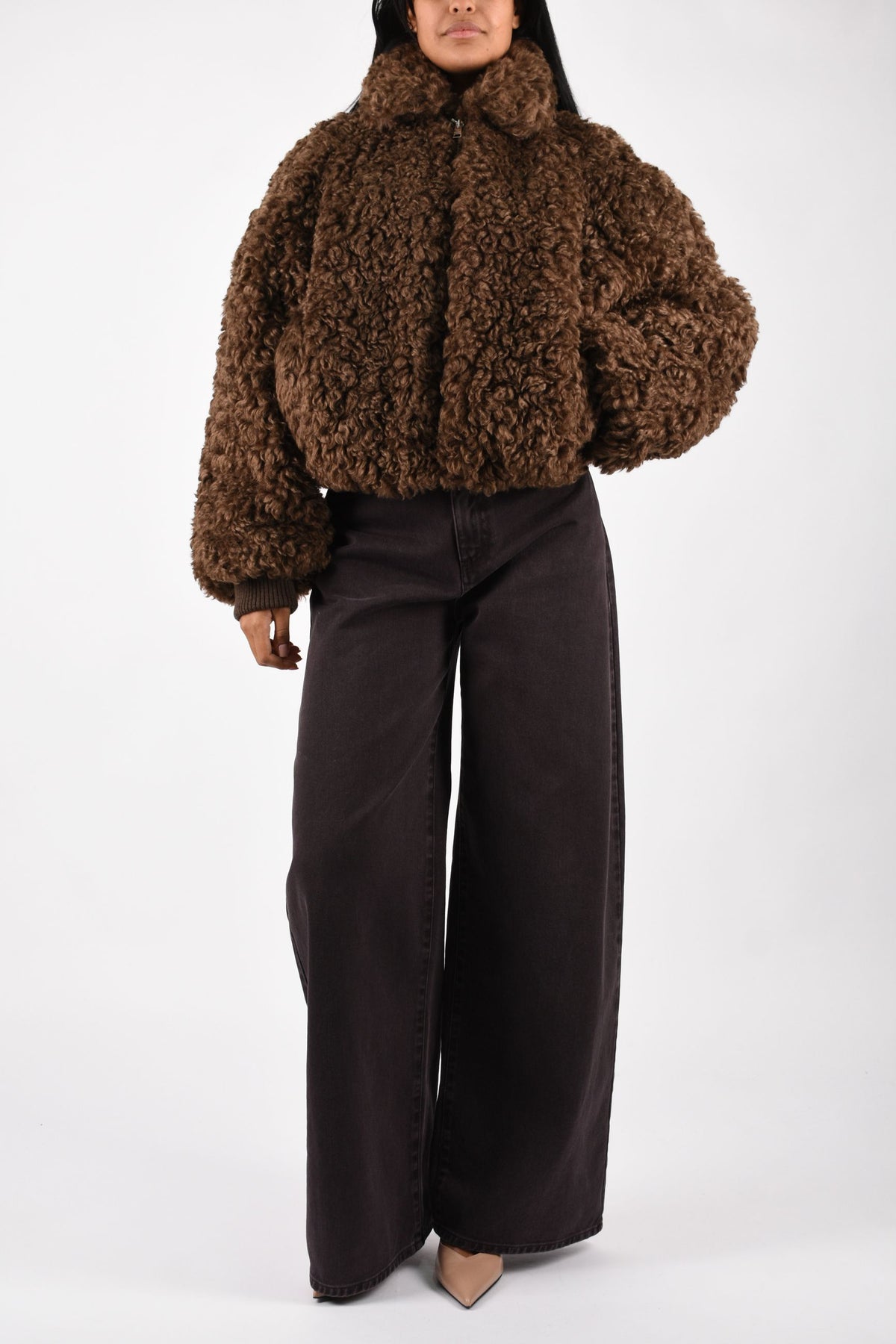 Bomber in ecopelliccia 4141MDH15267601