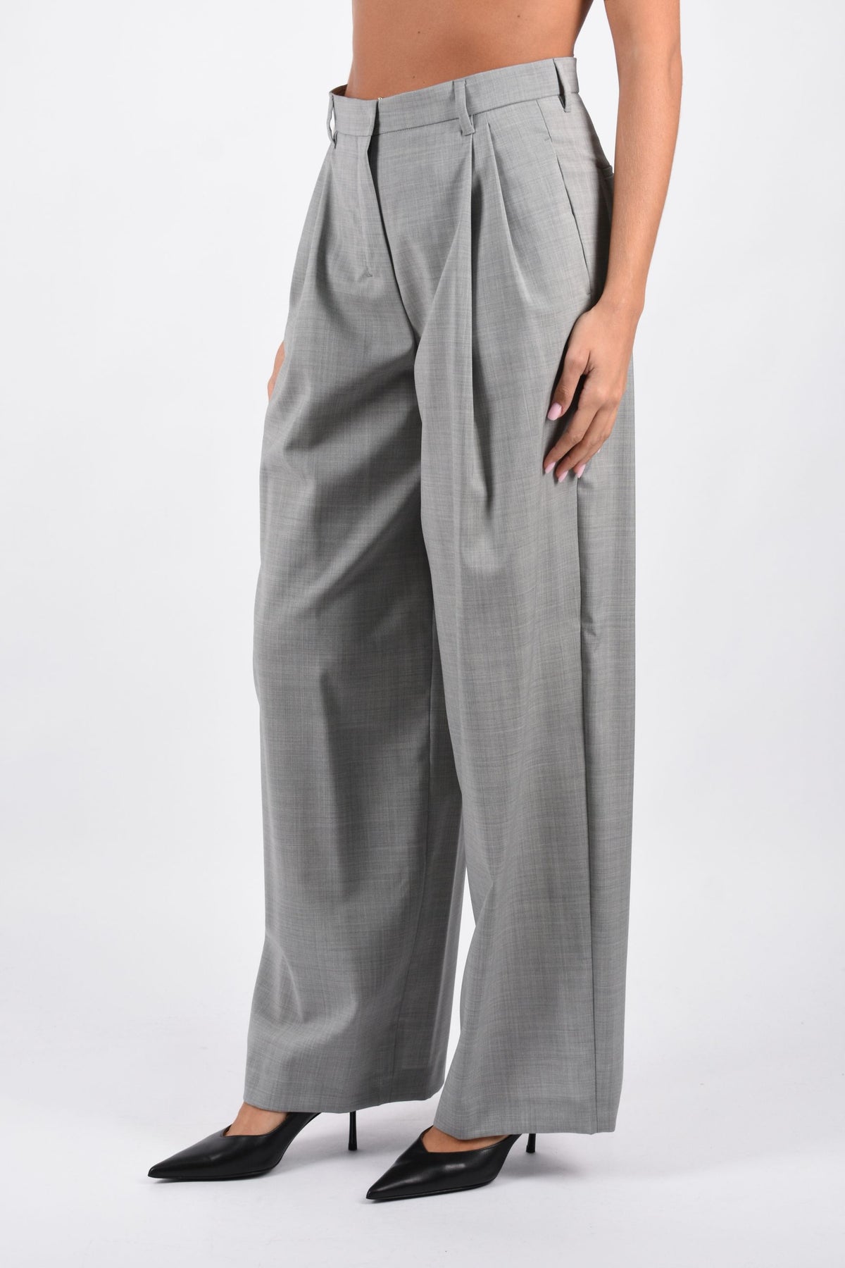 Pantalone in tela di lana SMMTARTUFO 2629136143600