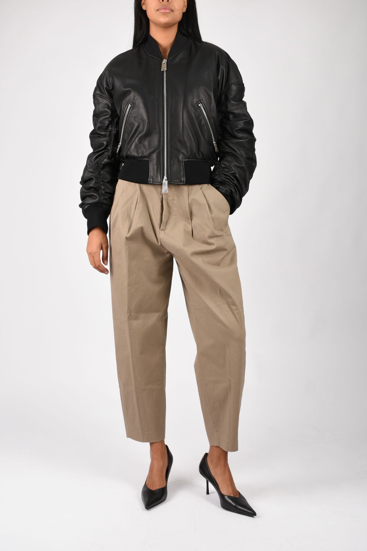 Bomber over in nappa DJ800PL0511DXXX