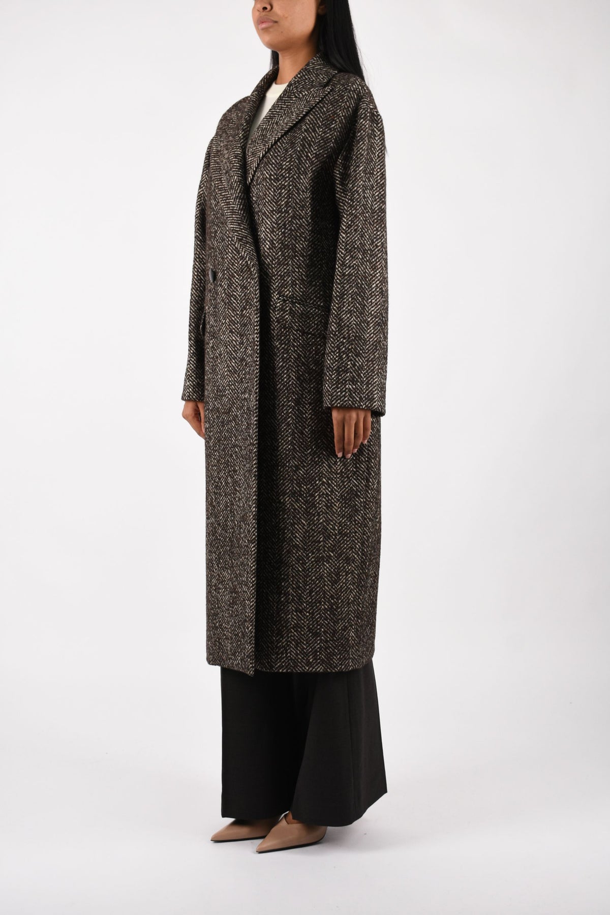 Cappotto Doppiopetto In Lana LINDEIN340218