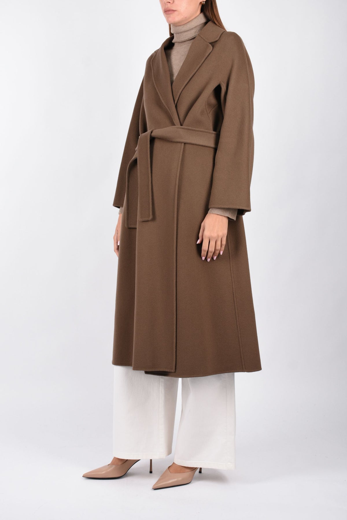 Cappotto midi in drap di lana ESTURIA 2629016101600