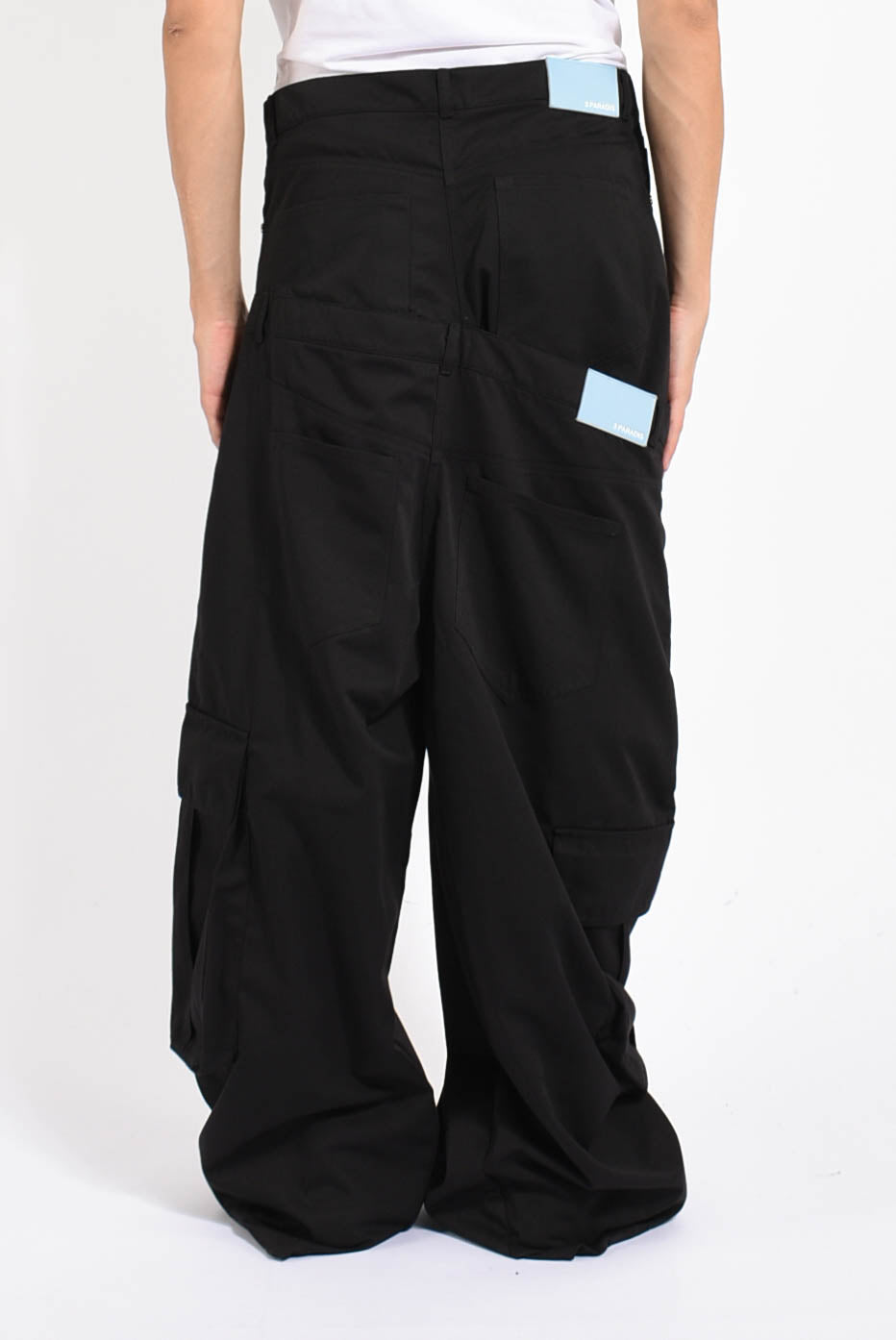 Pantaloni layered baggy