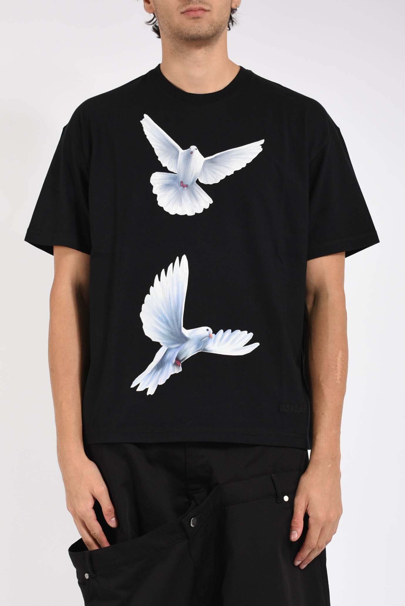 T-shirt freedom doves