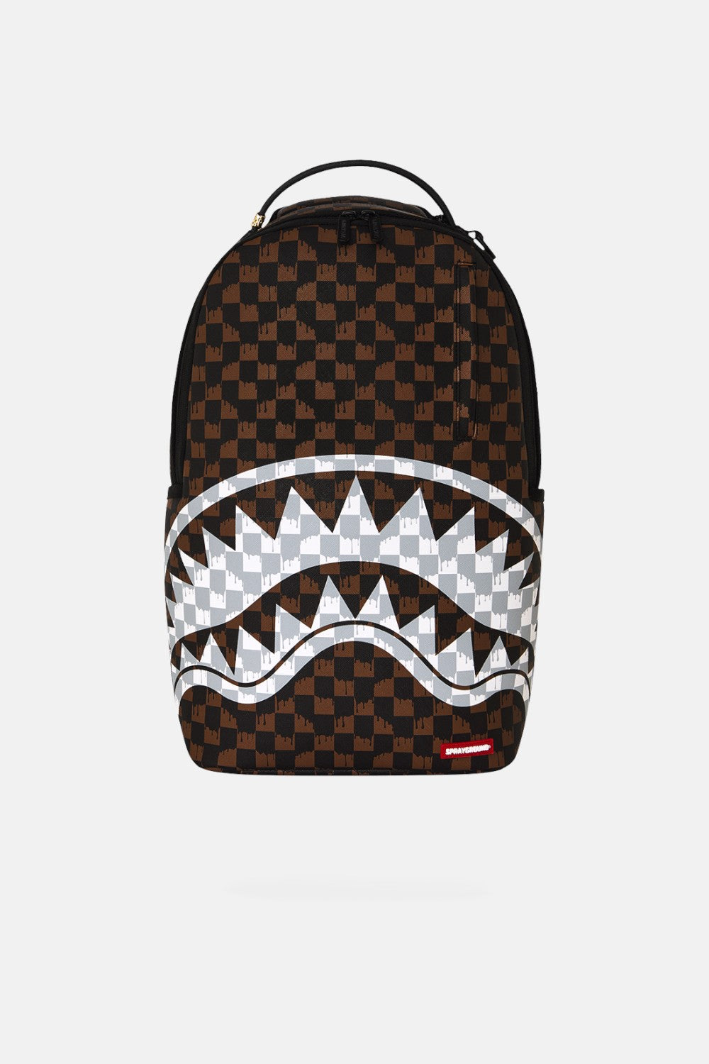 Zaino BROWN AND CREAM DRIP CHECK SHARK 910B8552NSZ
