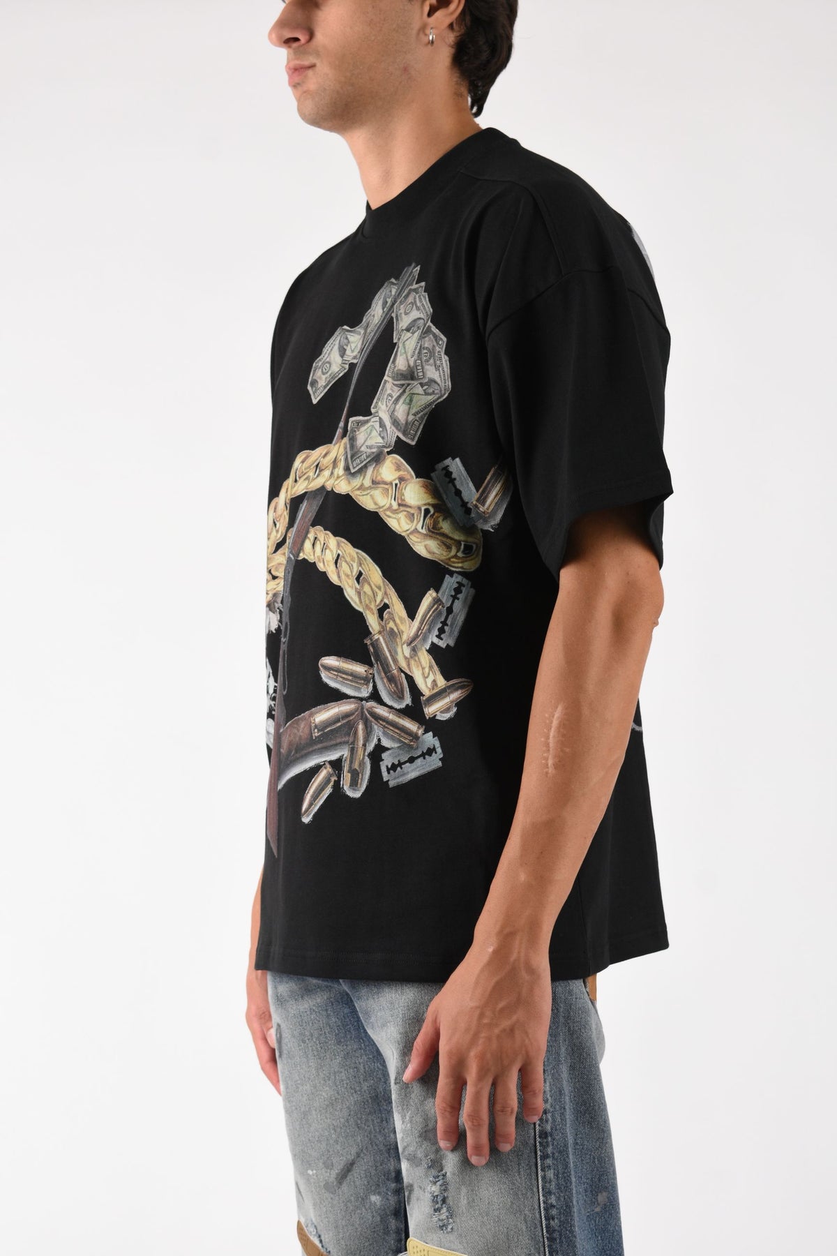 T-shirt the new boy gun DFM54047TJ101GR01C