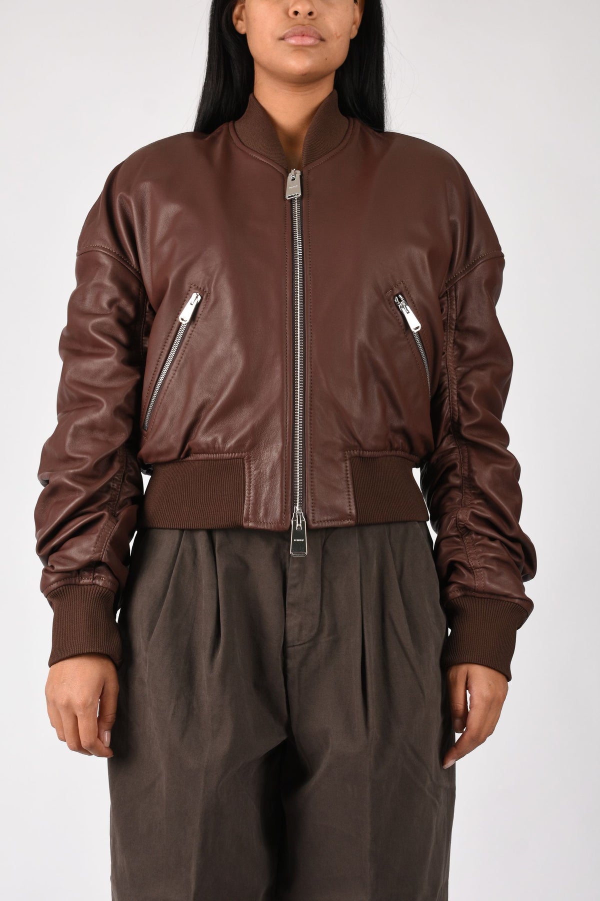 Bomber over in nappa DJ800PL0511DXXX