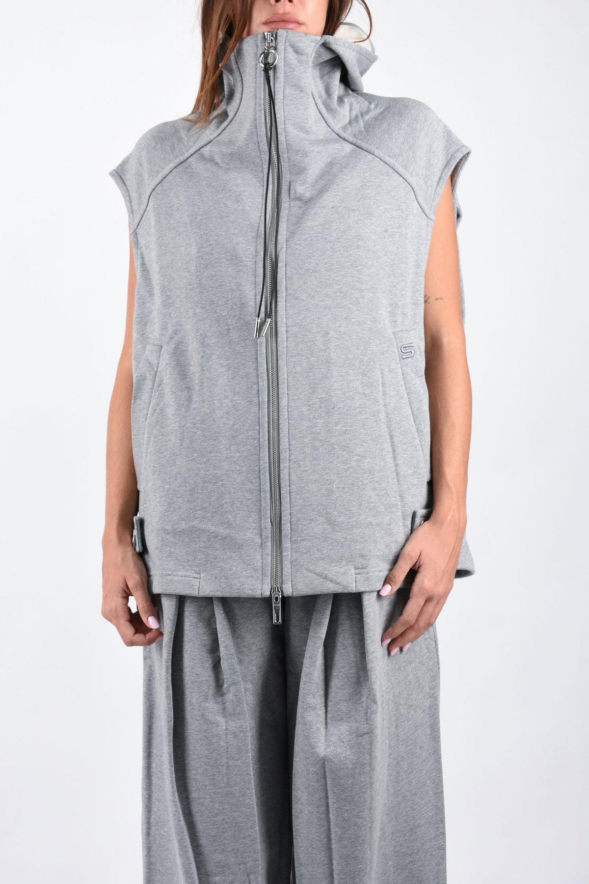 Gilet in felpa di misto cotone UNIONE 2622926035