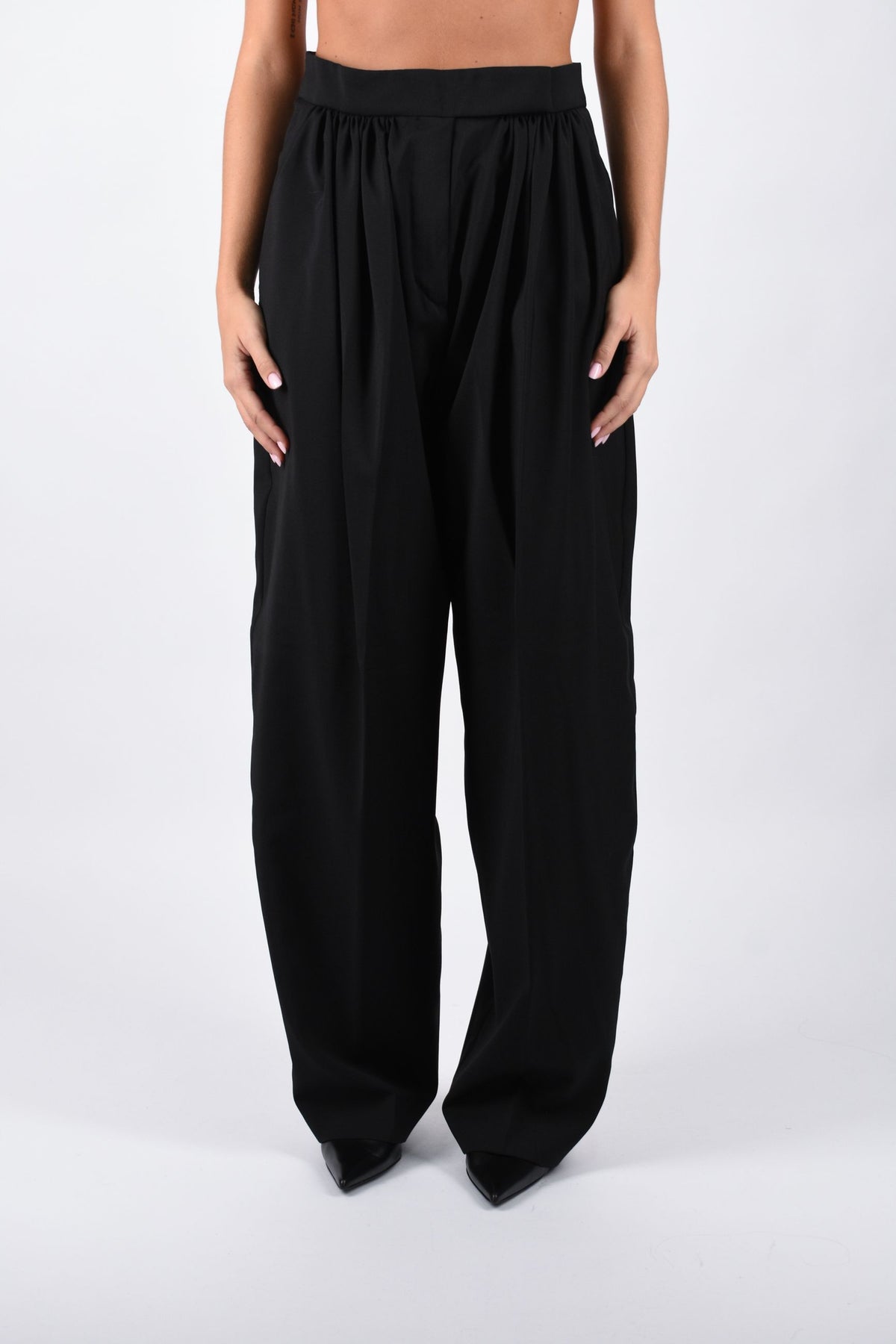 Pantalone baggy in pura lana ZORRO 2622136031