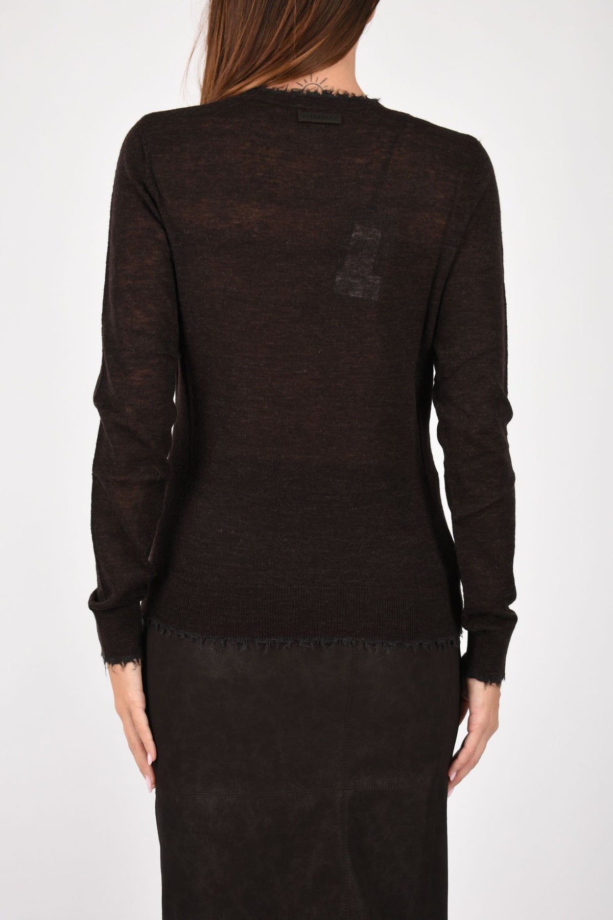 Maglia leggera in lana e cashmere 107328A3IQ