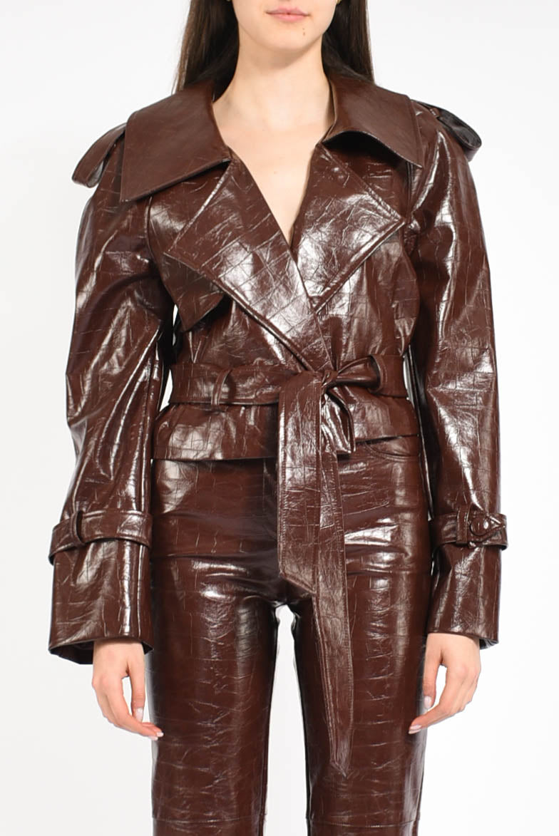 giubbino in ecopelle