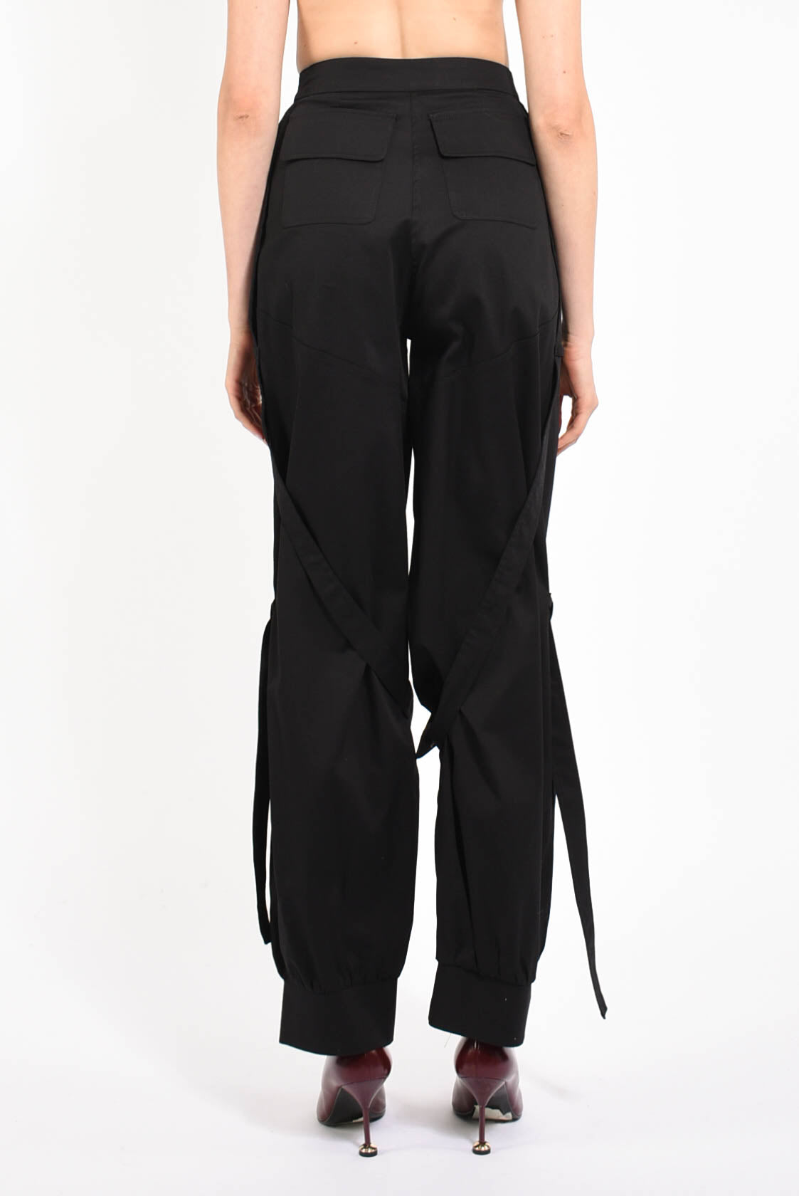 pantaloni baggy in cotone