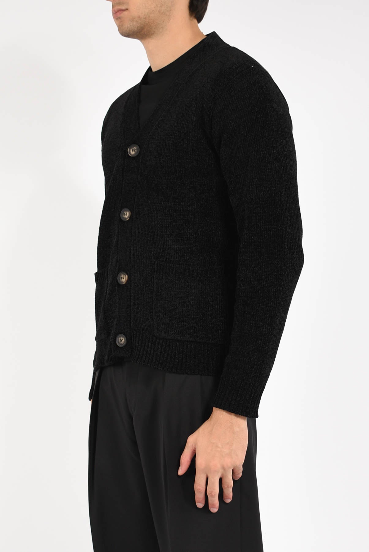 Cardigan in ciniglia