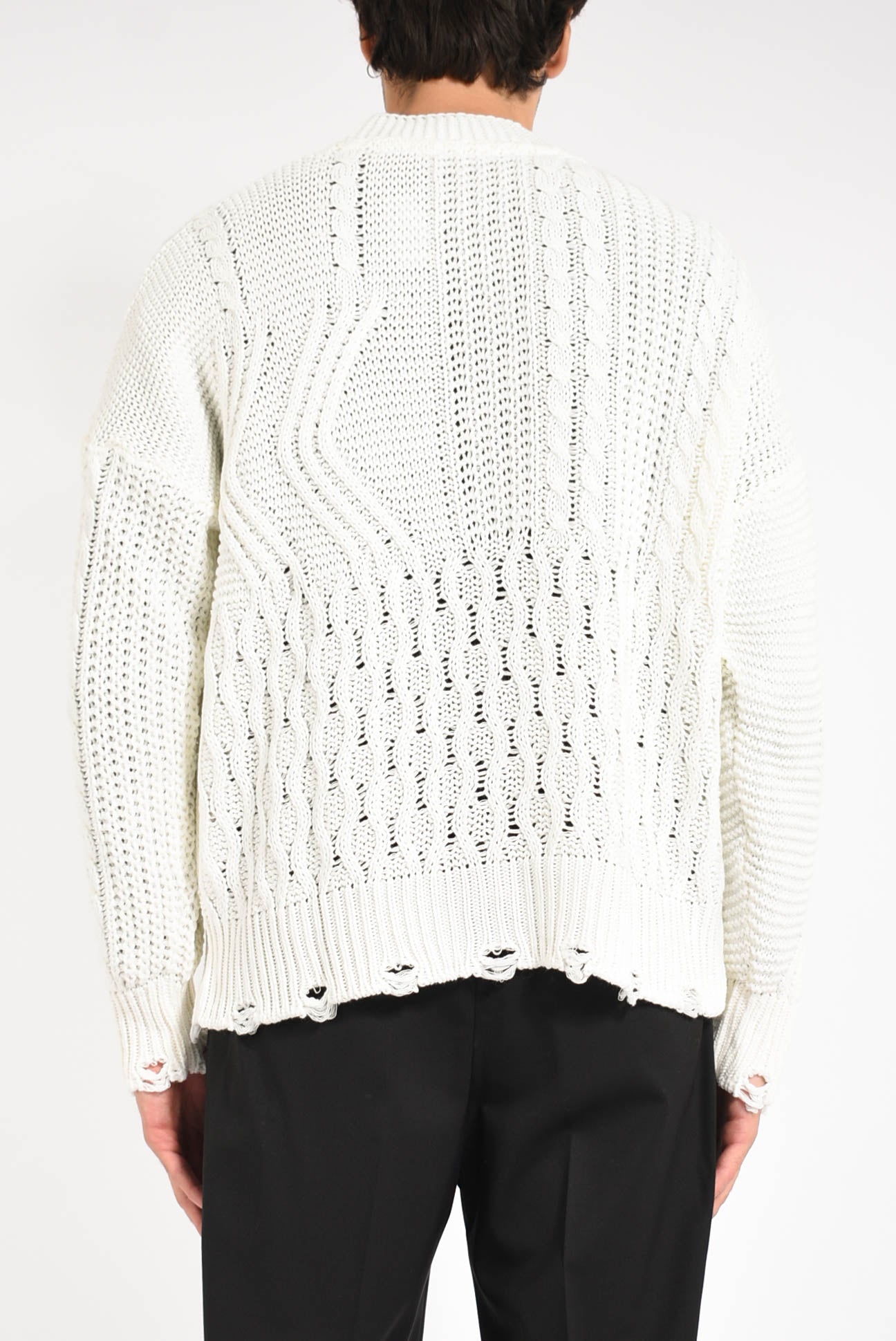 Cardigan in misto lana