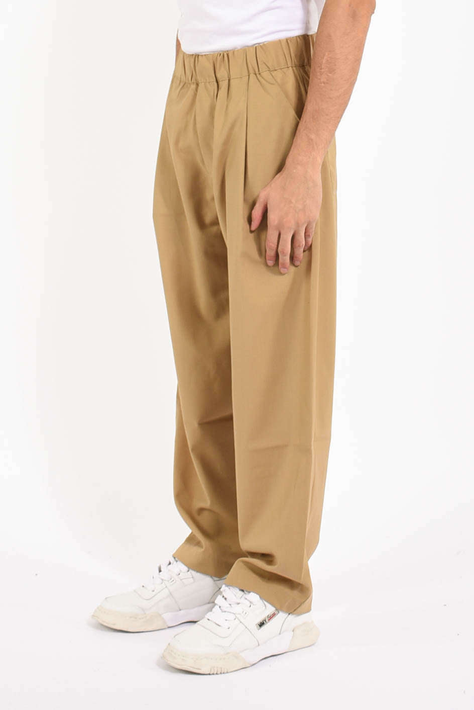 Pantaloni in misto lana