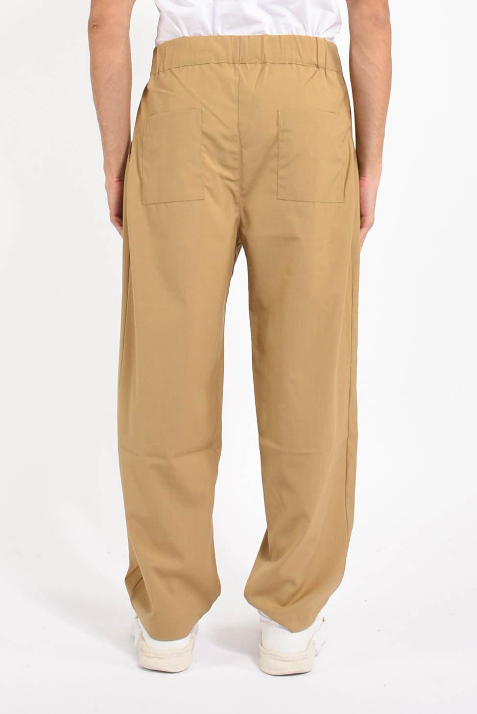 Pantaloni in misto lana