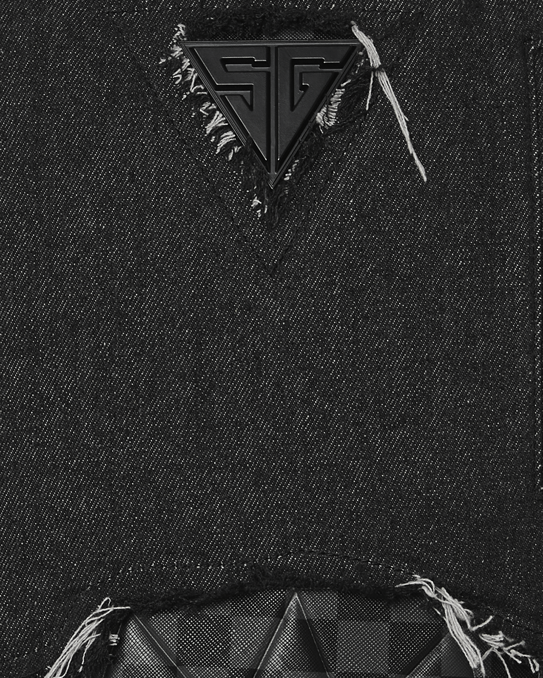 Zaino BLACK DENIM TEAR SHARK