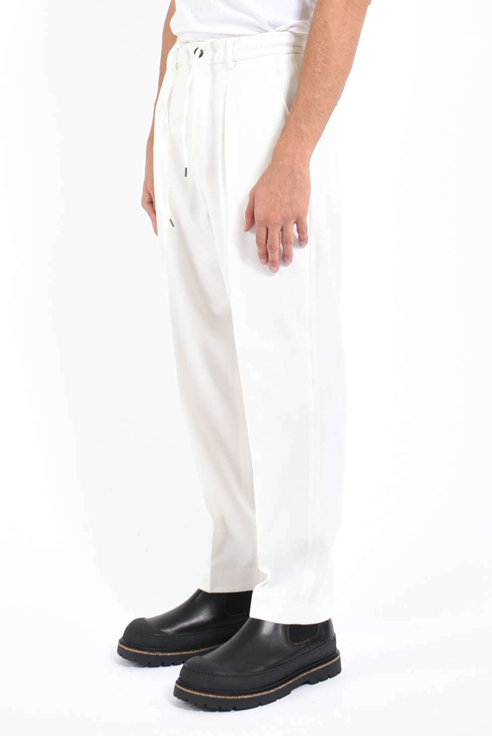 Pantaloni dominique in lana