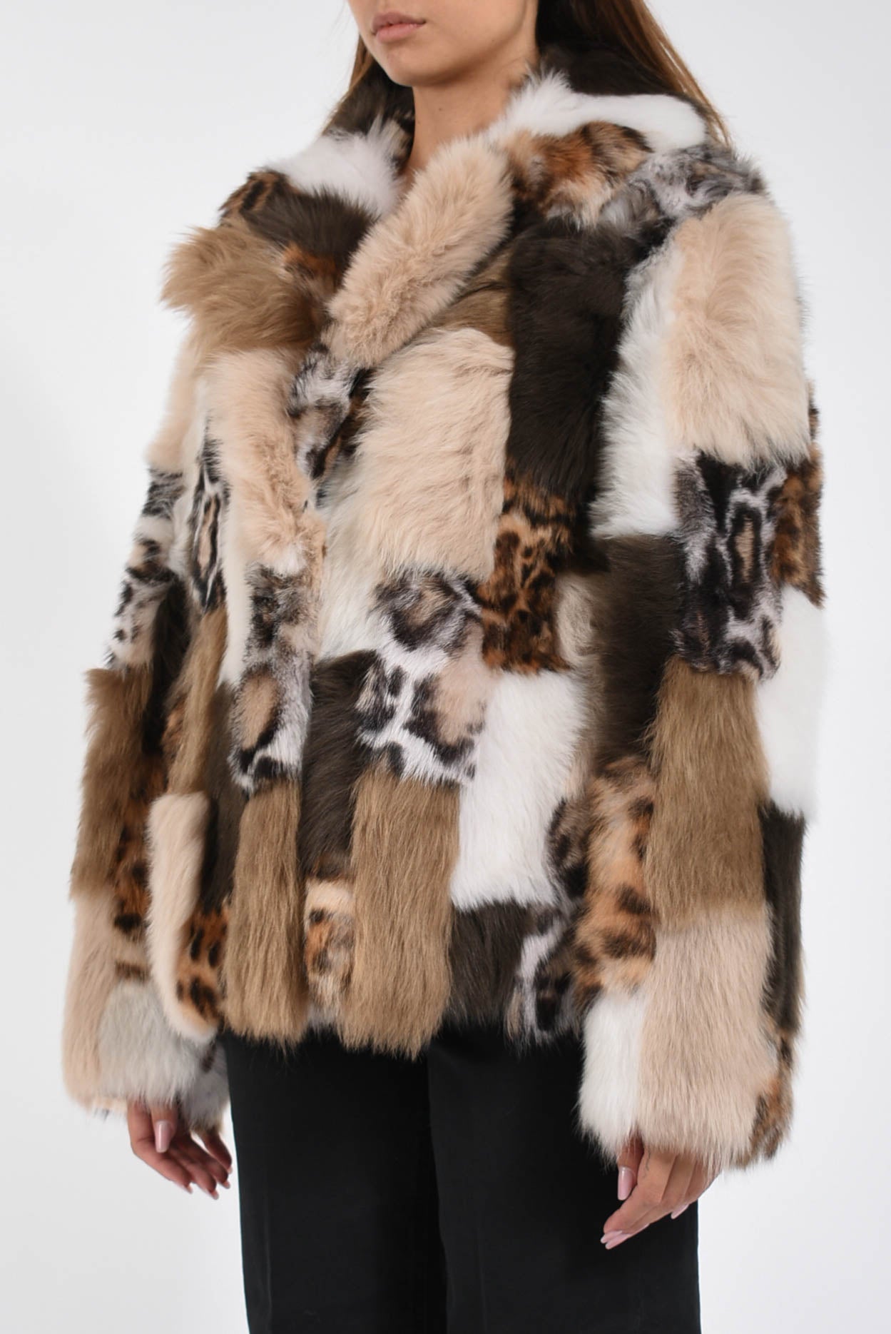 pelliccia toscana Patcwork Animalier