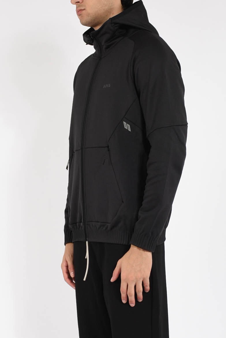 Felpa in tessuto tecnico