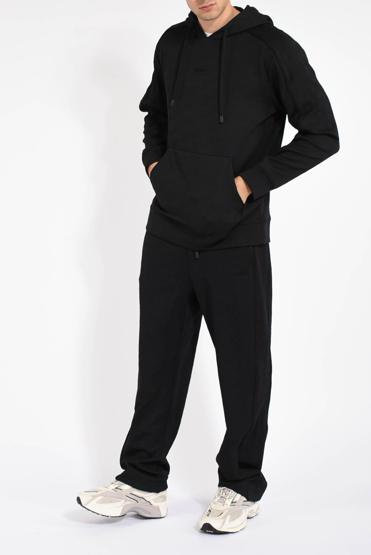 Pantaloni tuta jacquard