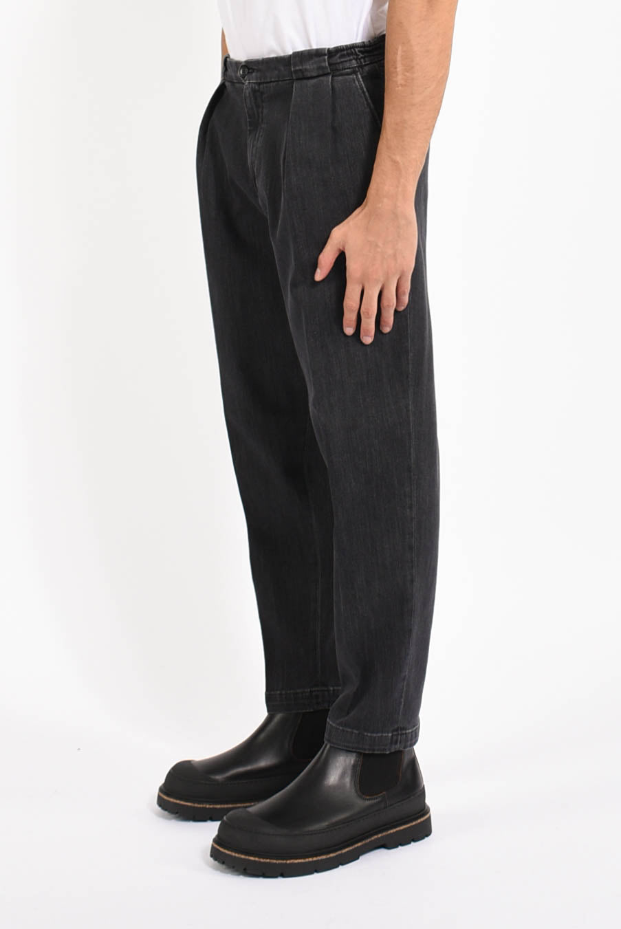 Pantaloni portobellos in denim