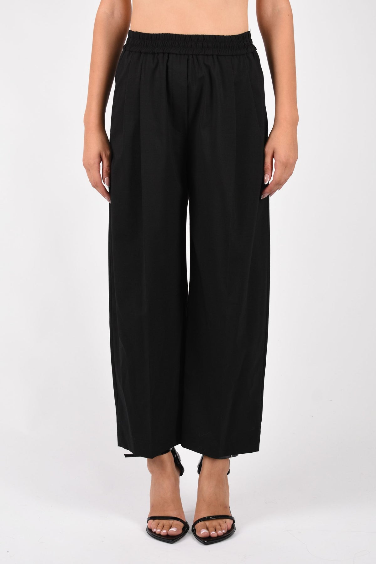 PANTALONE IN MISTO LANA M6FH12