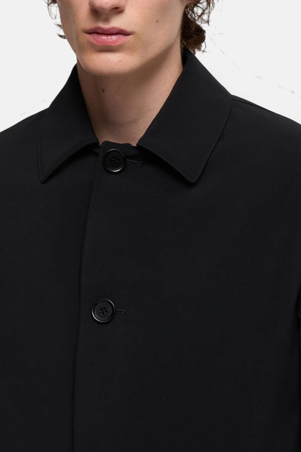 Giaccone perfetto in tessuto tecnico