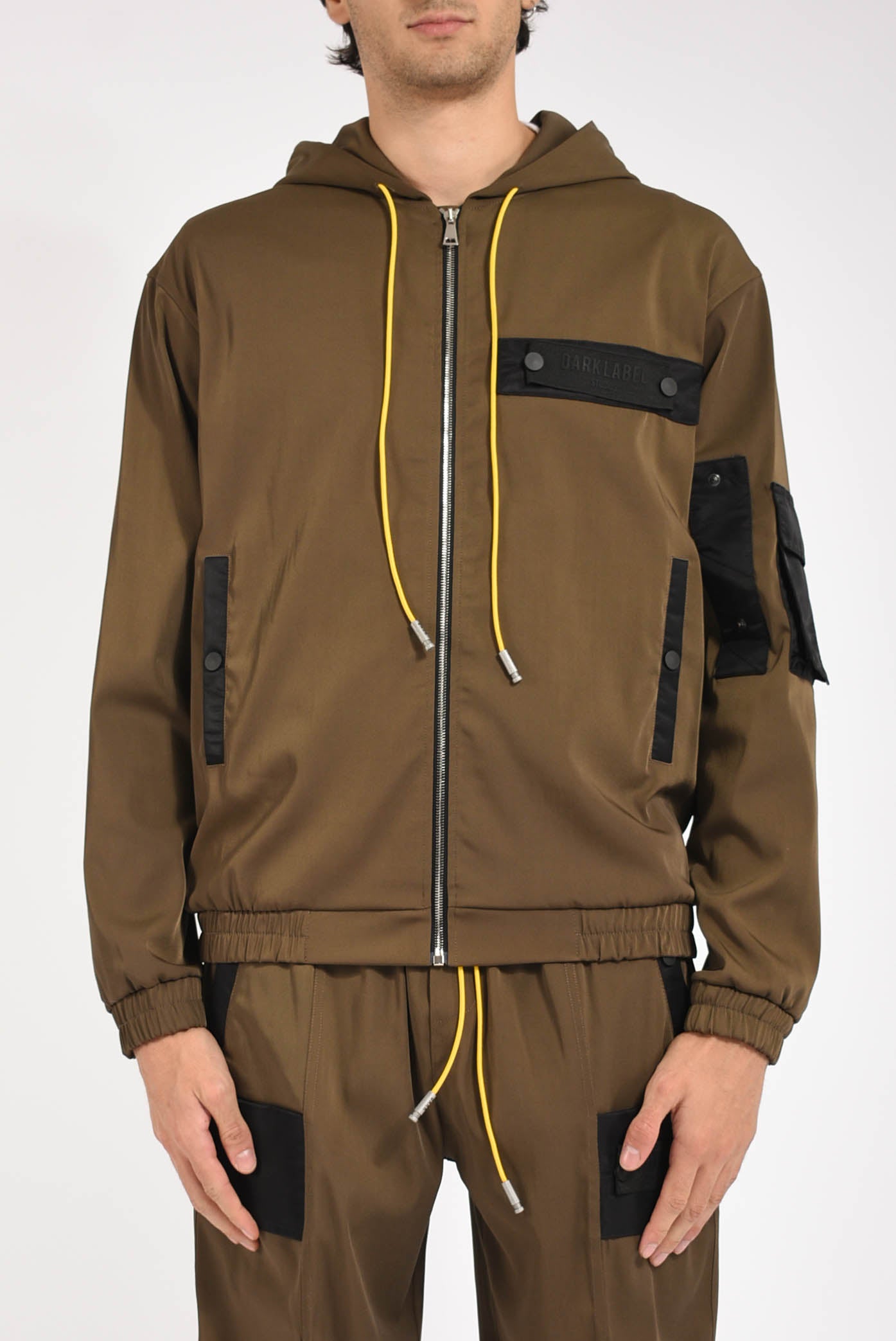 Felpa in tessuto tecnico