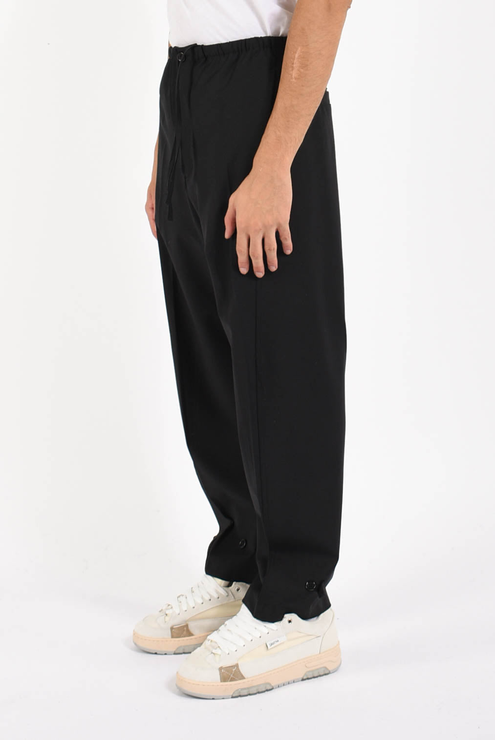 Pantaloni in misto lana