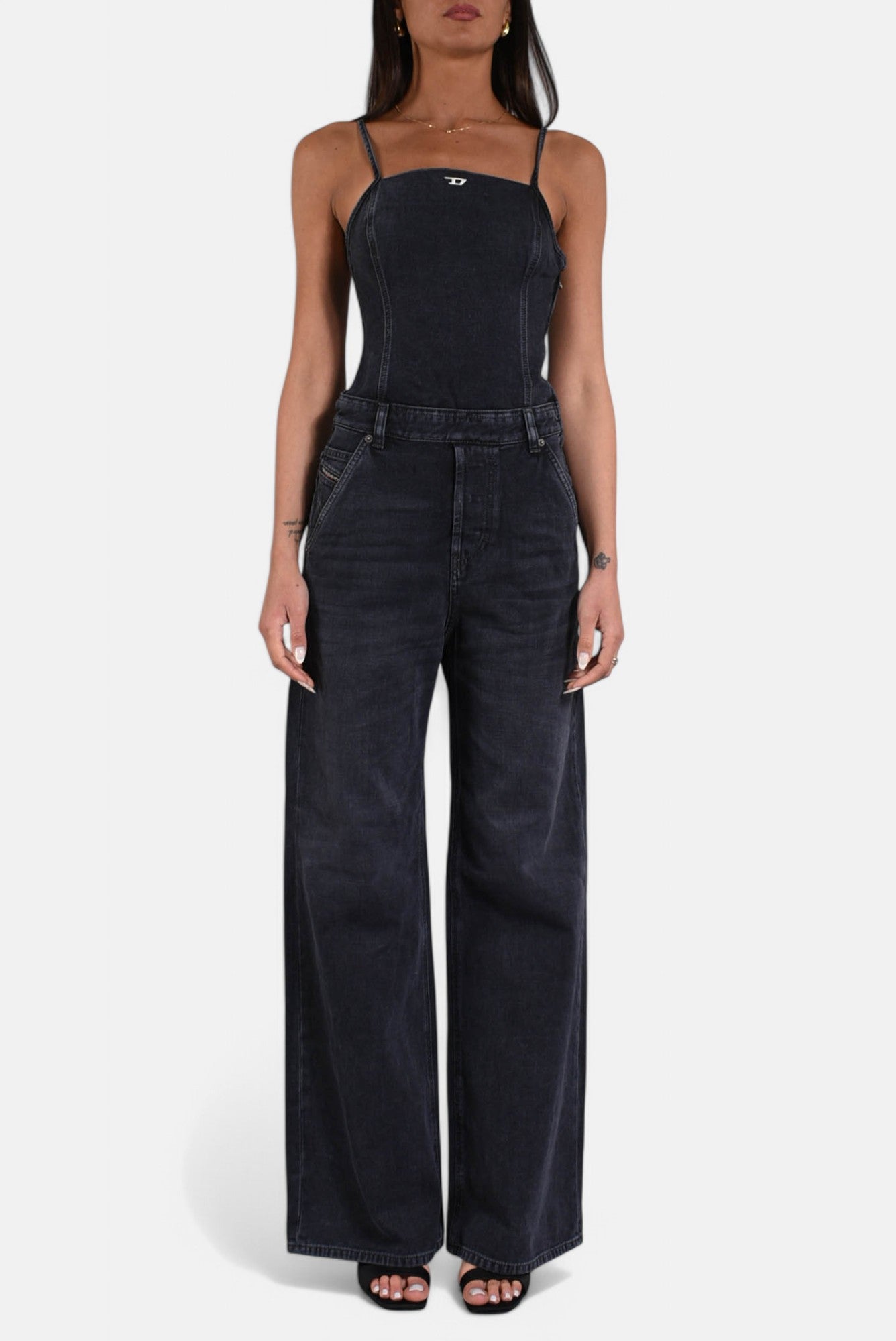 tuta in denim de vors