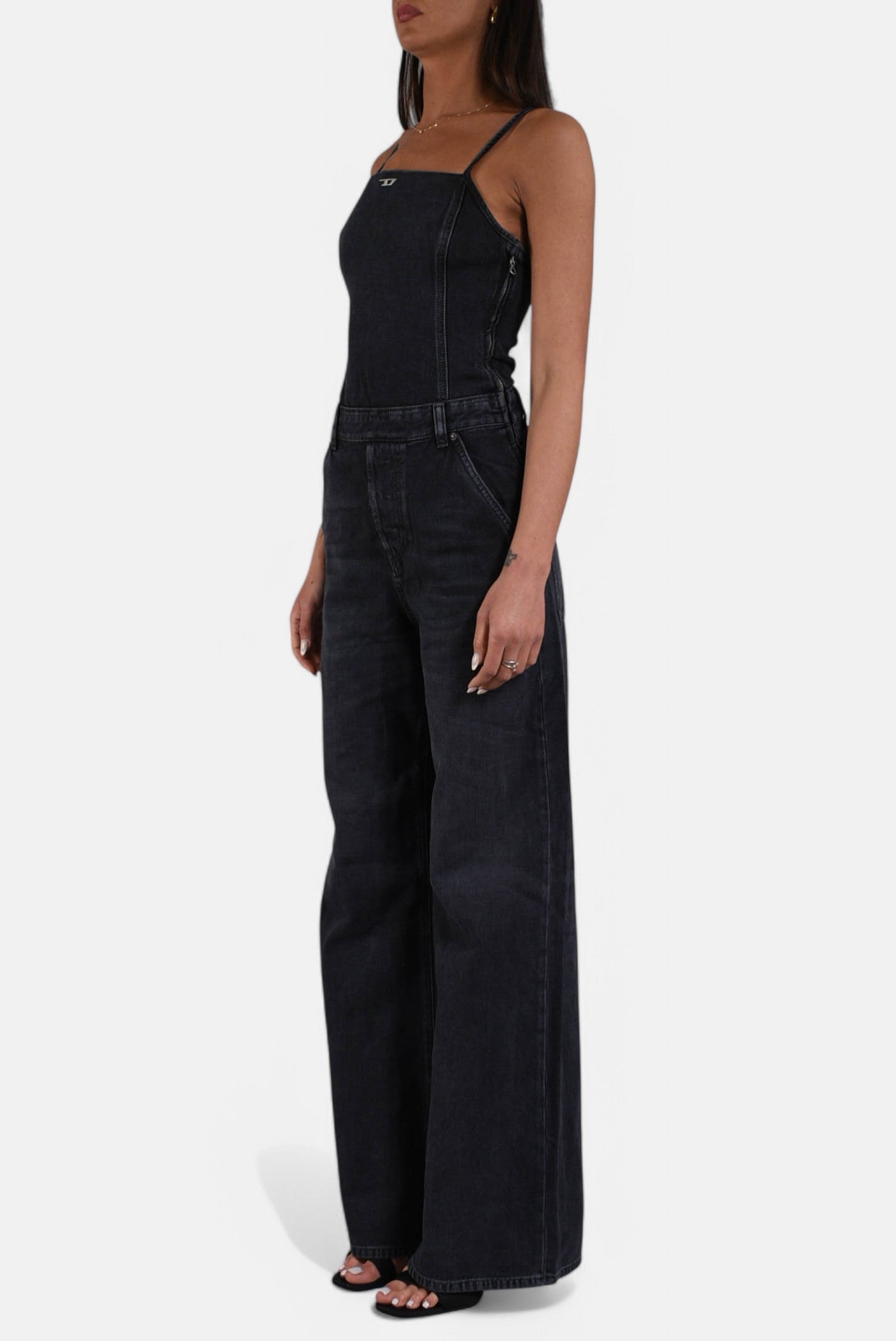 tuta in denim de vors