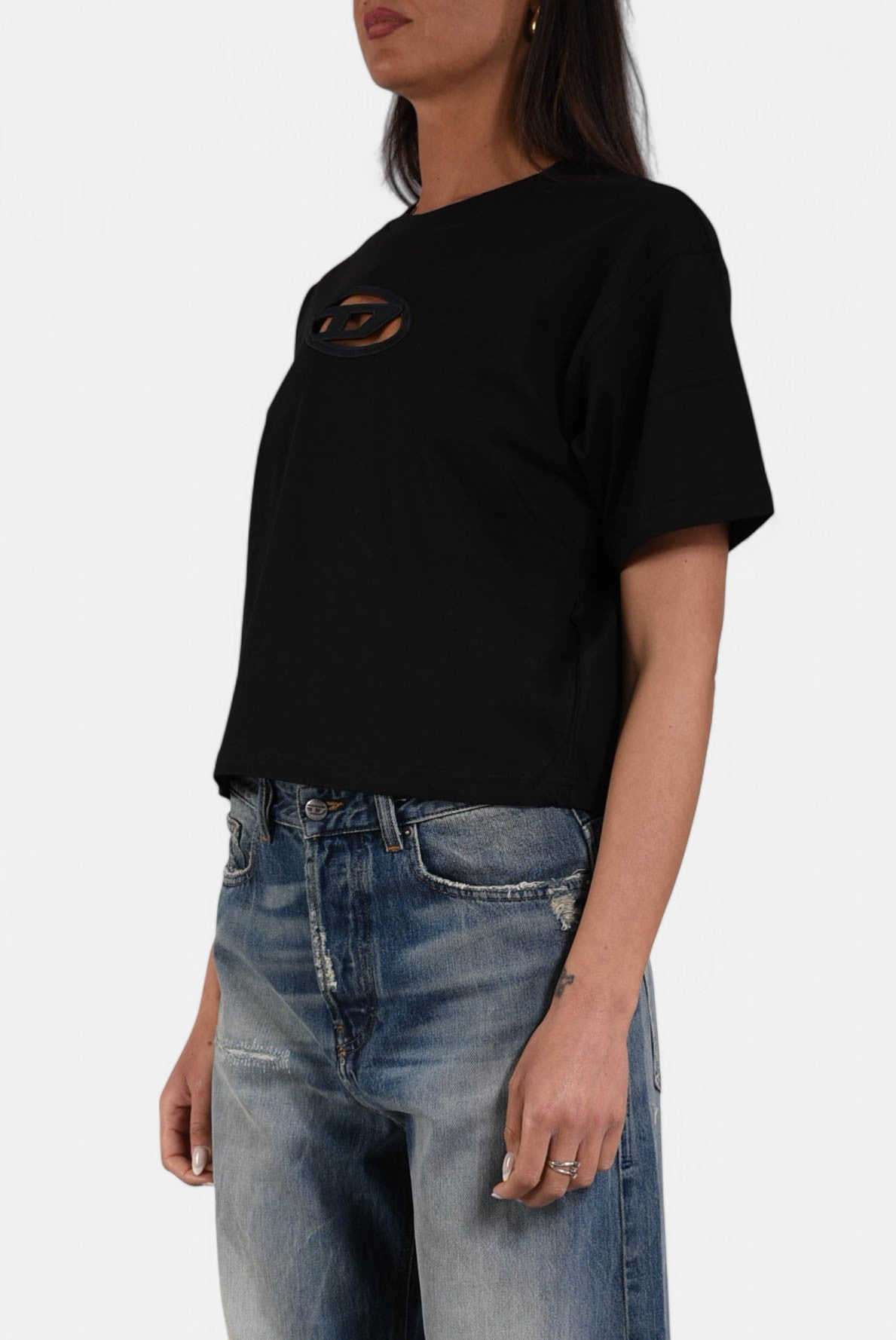 t-shirt cropped t-buxt
