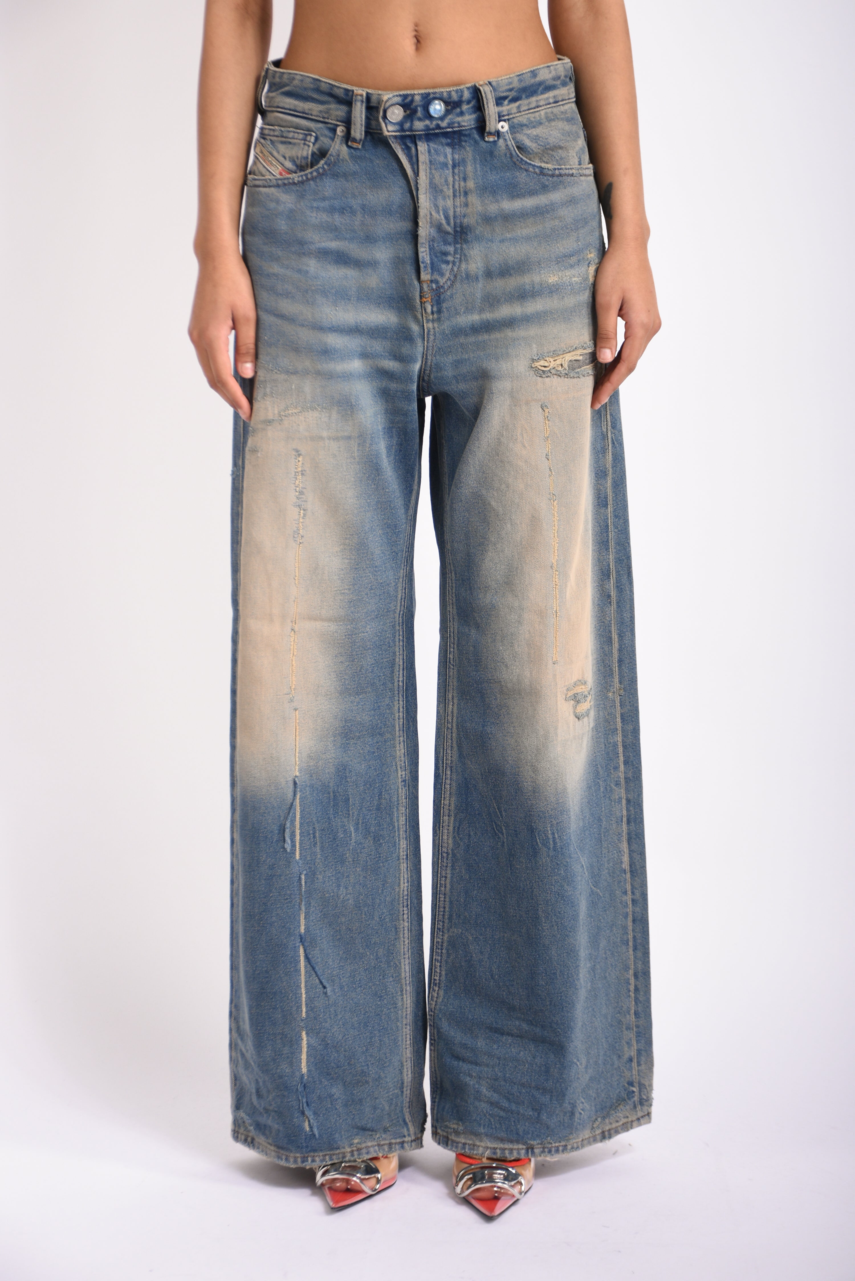 jeans a vita bassa 1996 d-sire l.32