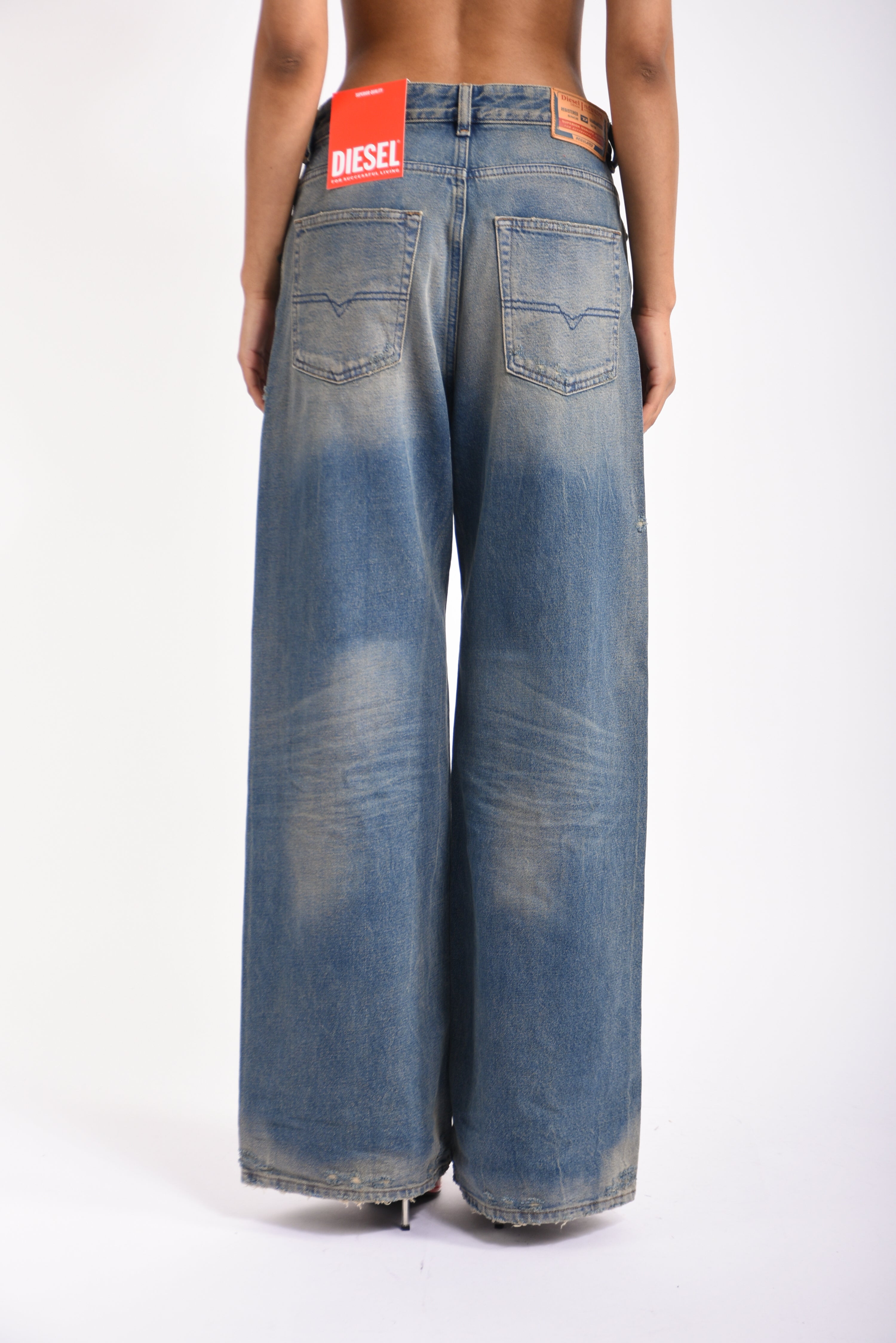 jeans a vita bassa 1996 d-sire l.32