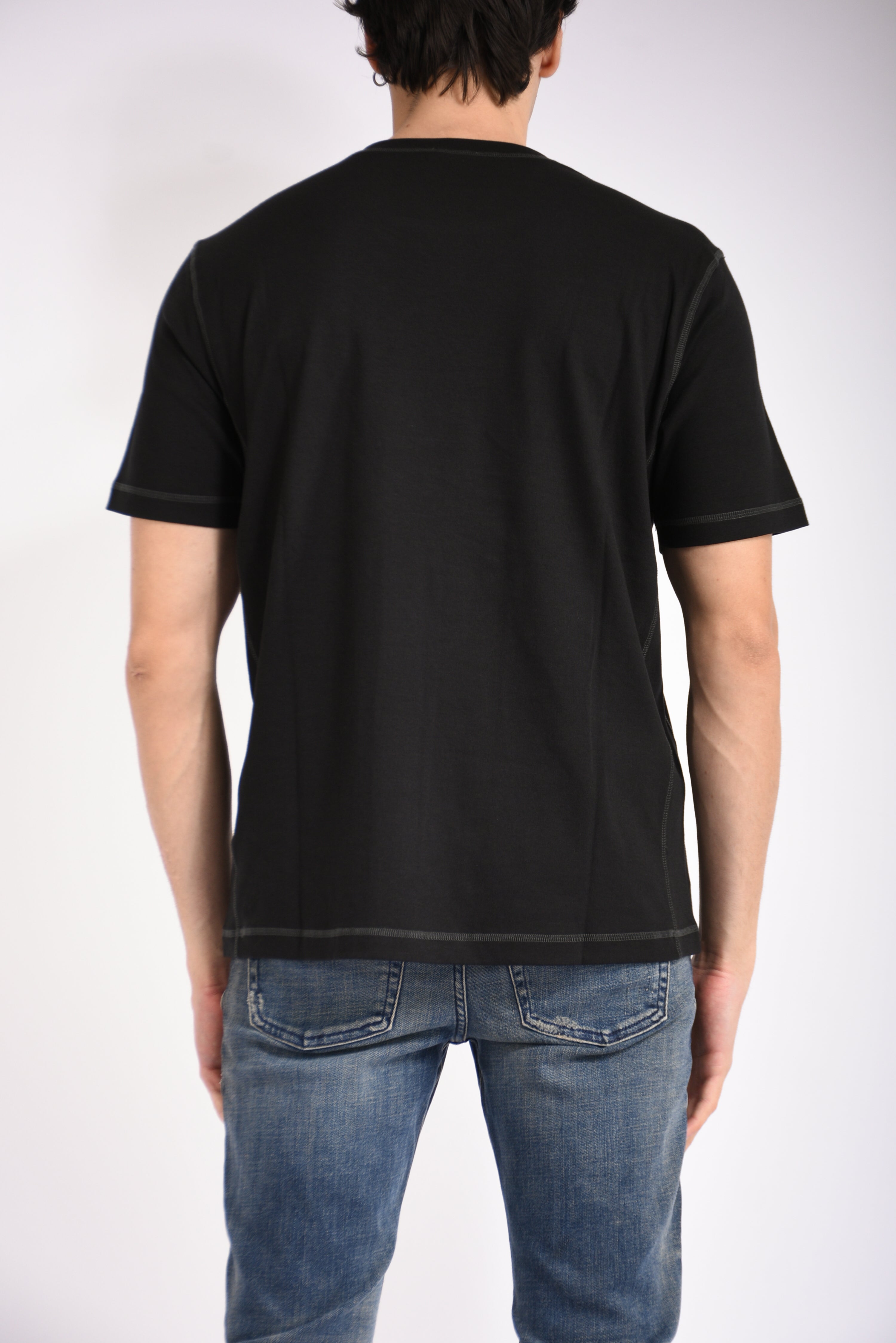T-shirt con logo Oval D