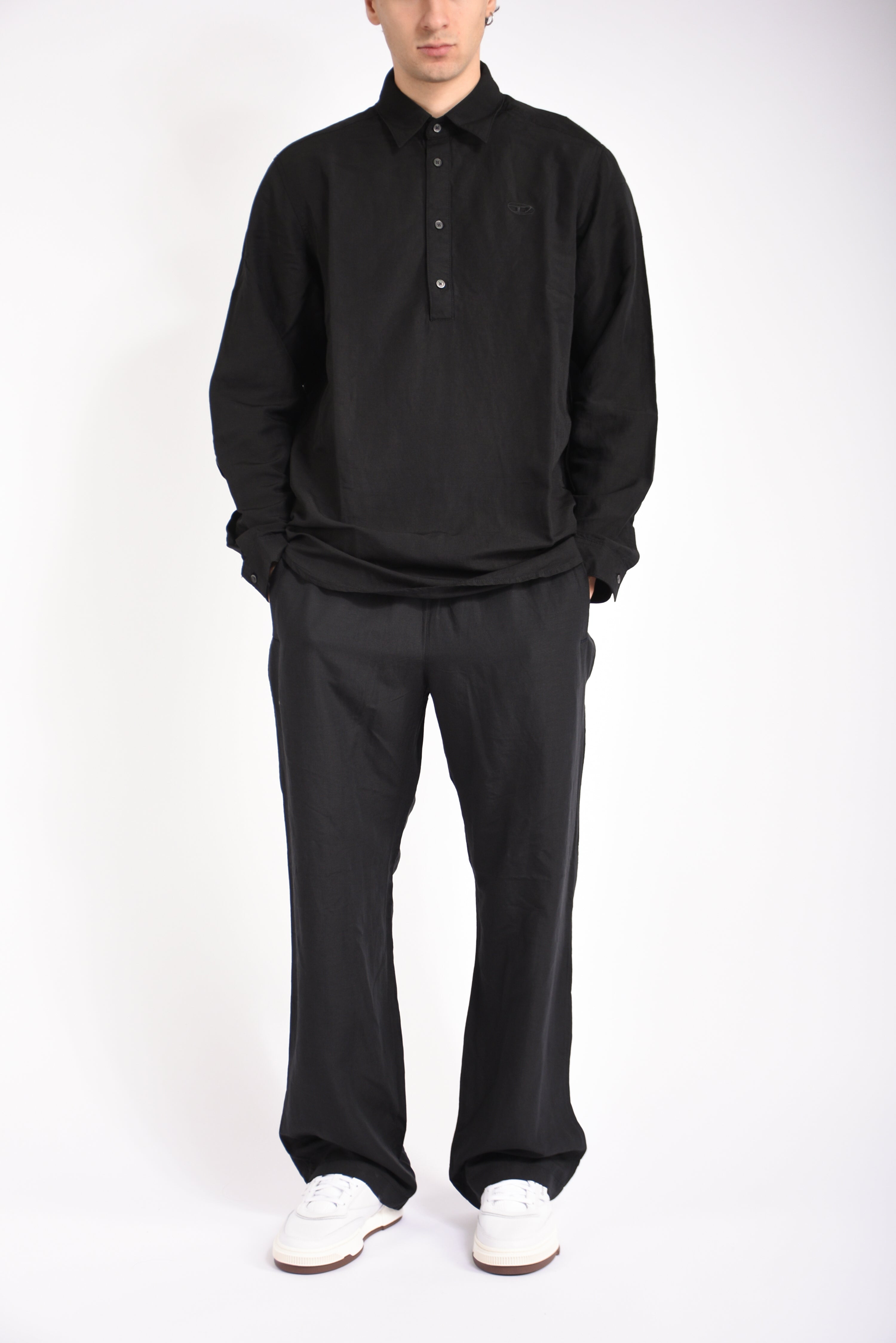 Camicia in misto lino