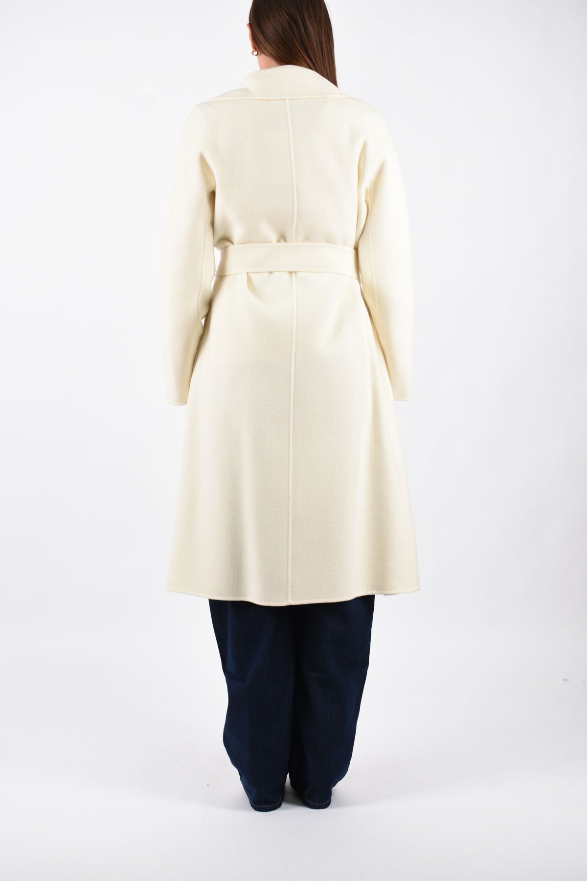 Cappotto lungo a vestaglia in lana MSTCLES 2626016021600