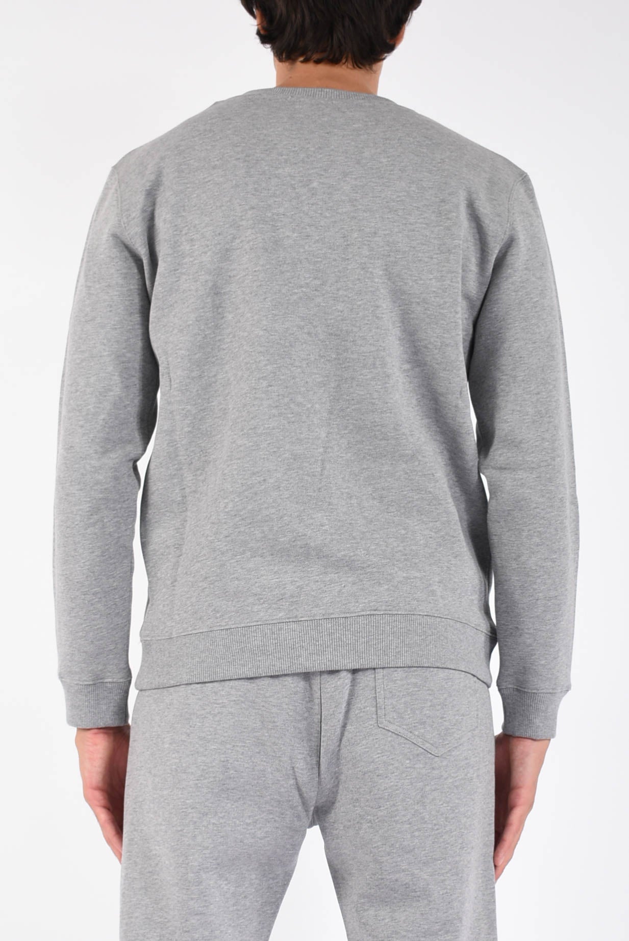 felpa girocollo in cotone