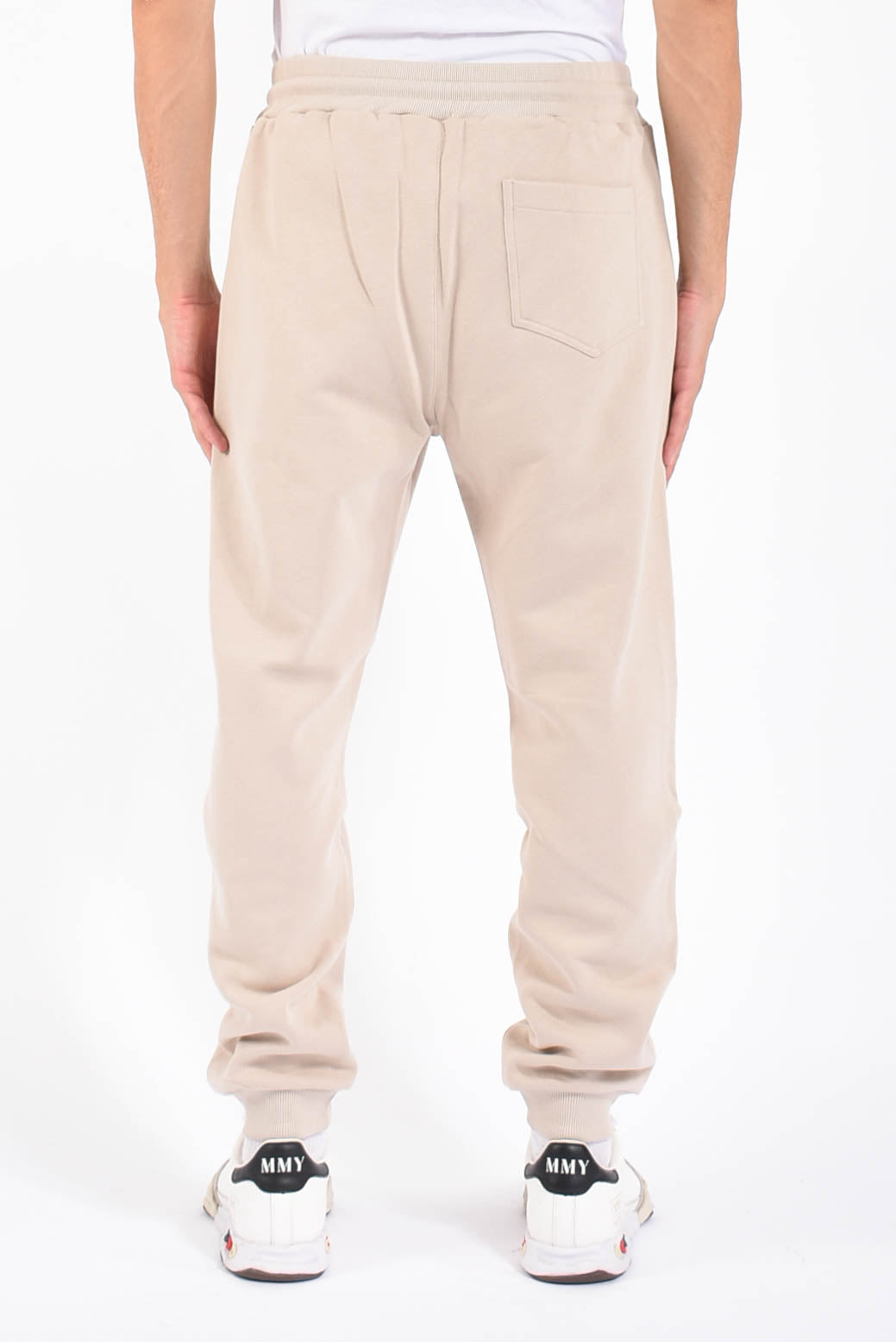 pantaloni Jogger in felpa di cotone