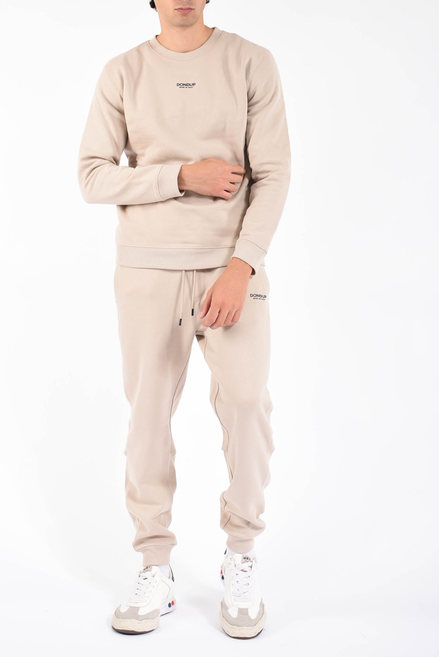 pantaloni Jogger in felpa di cotone