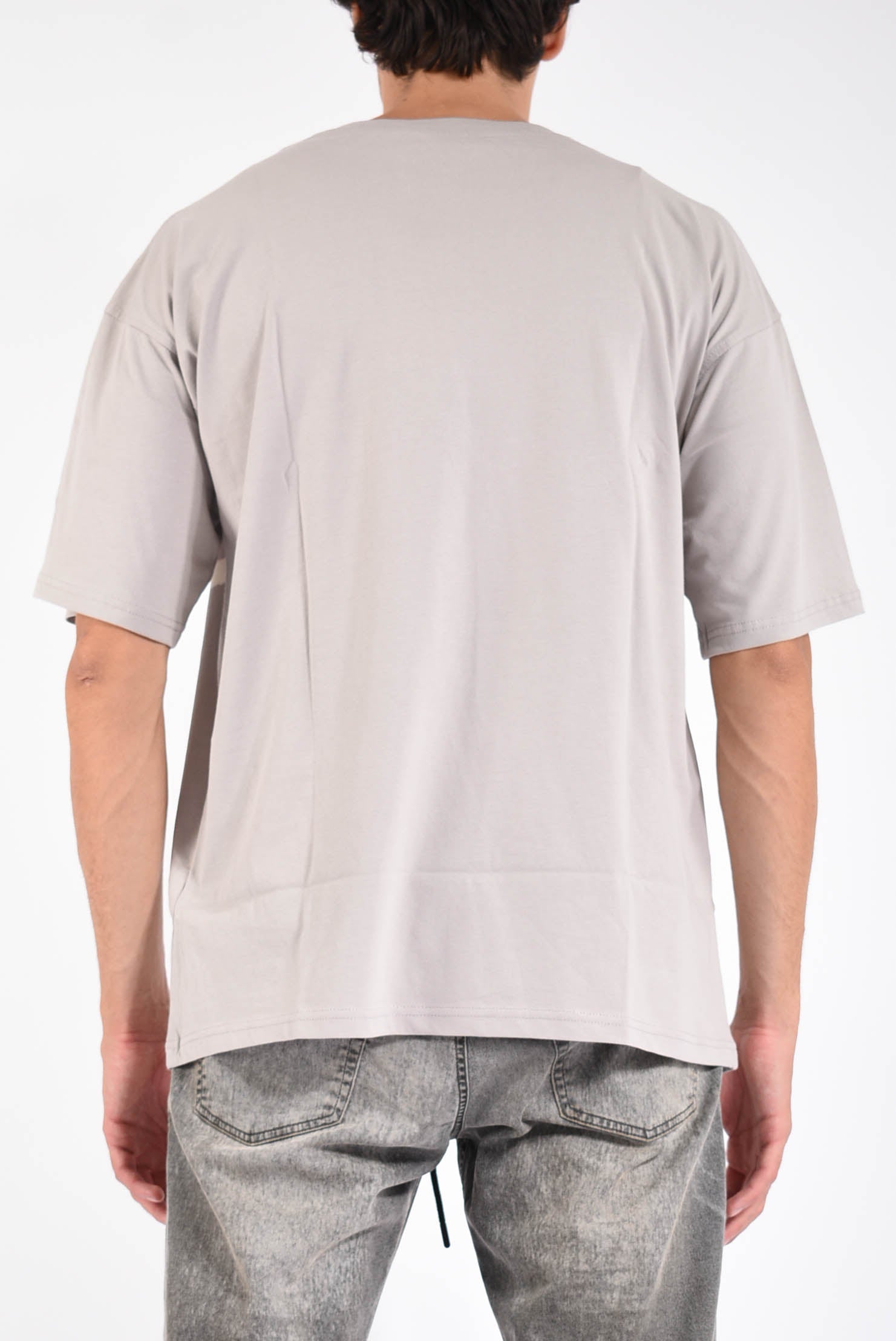 T-shirt con logo t-boxt-bleach