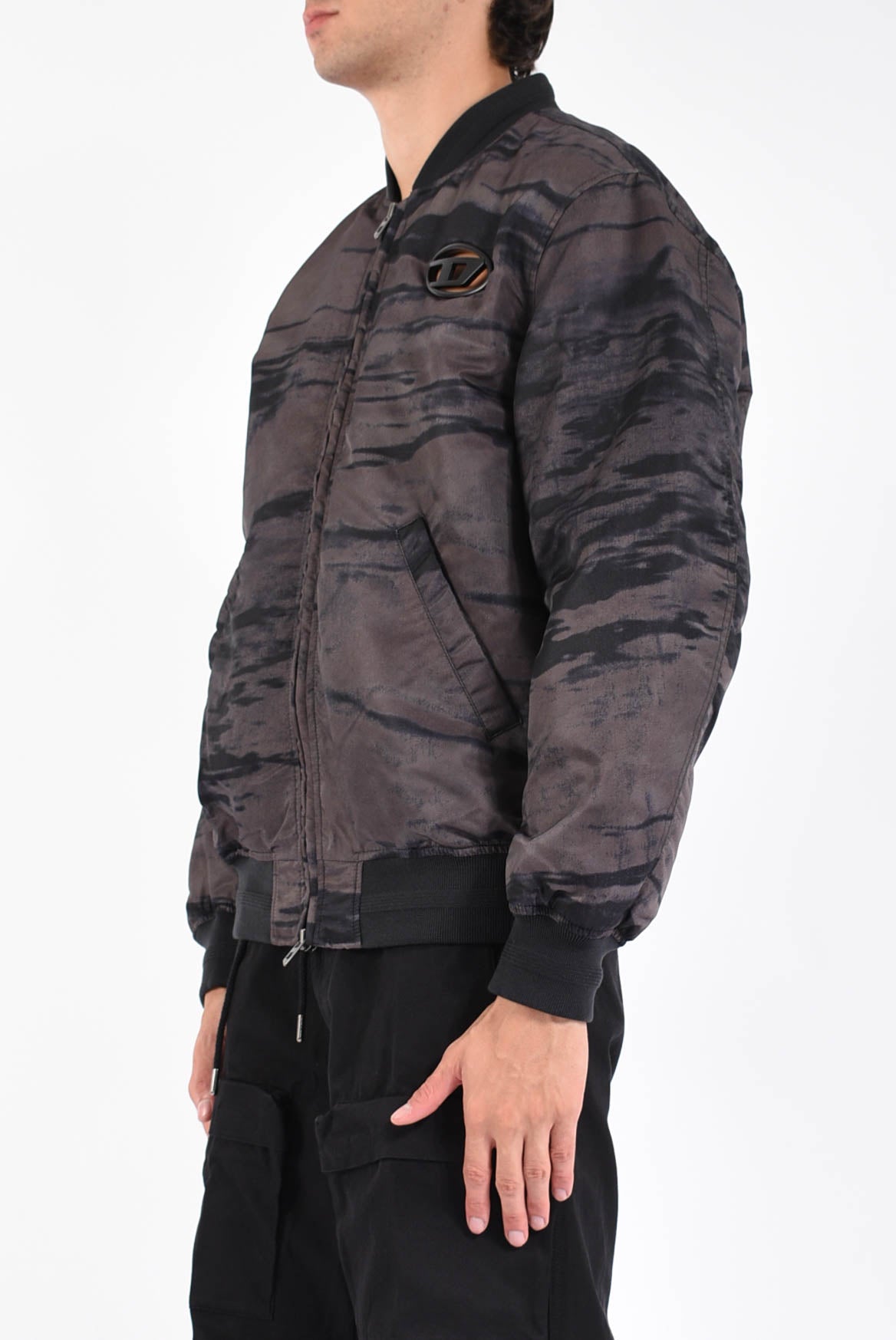 bomber in raso stampato j-kepes-dlbz