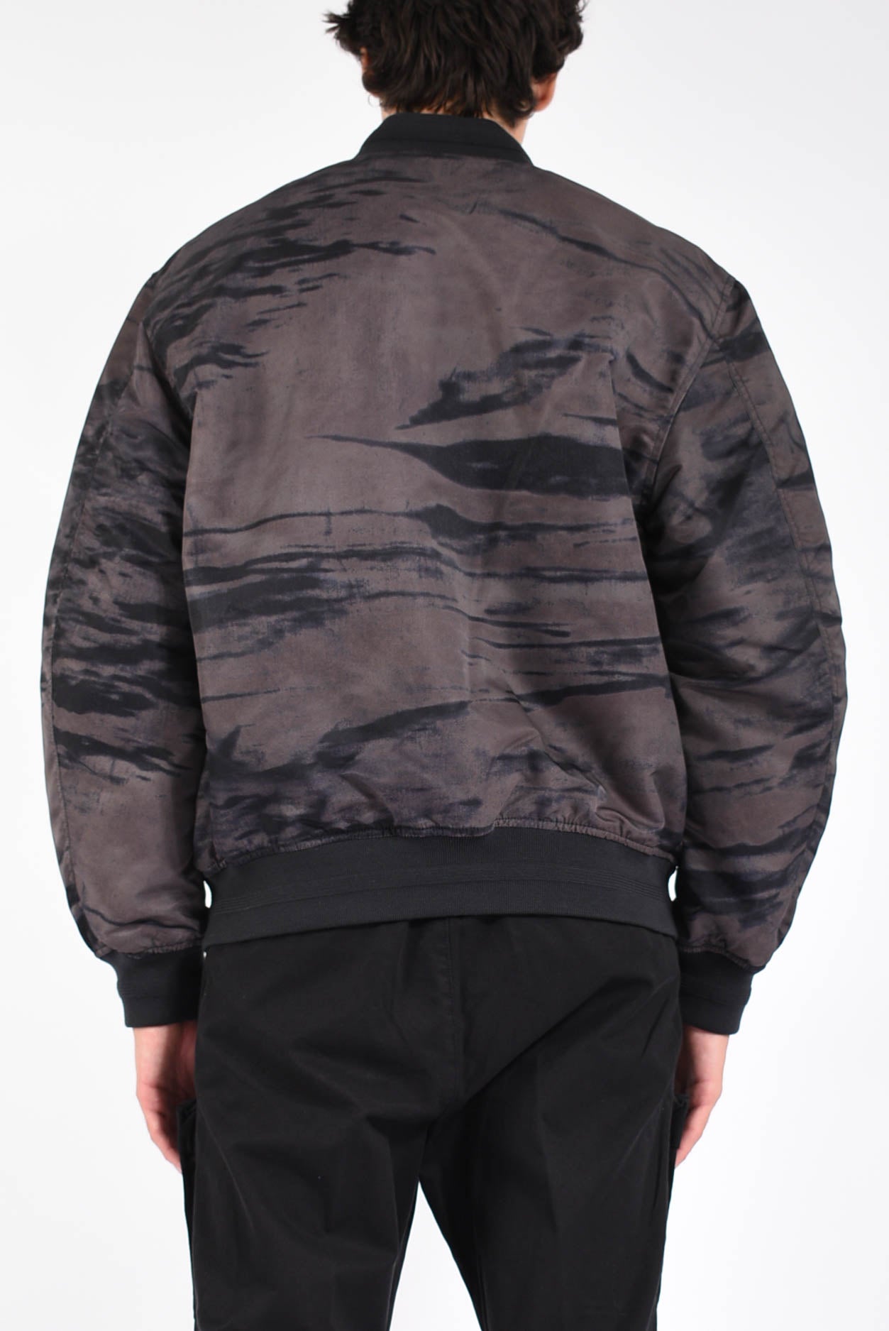 bomber in raso stampato j-kepes-dlbz