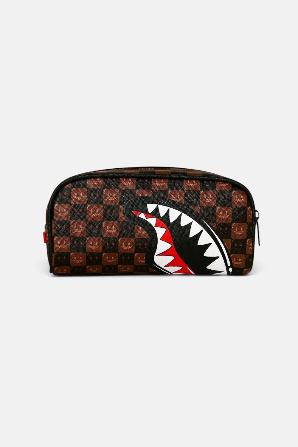 Pouch sharks in paris wtf bubble brown check 910B9303NSZ