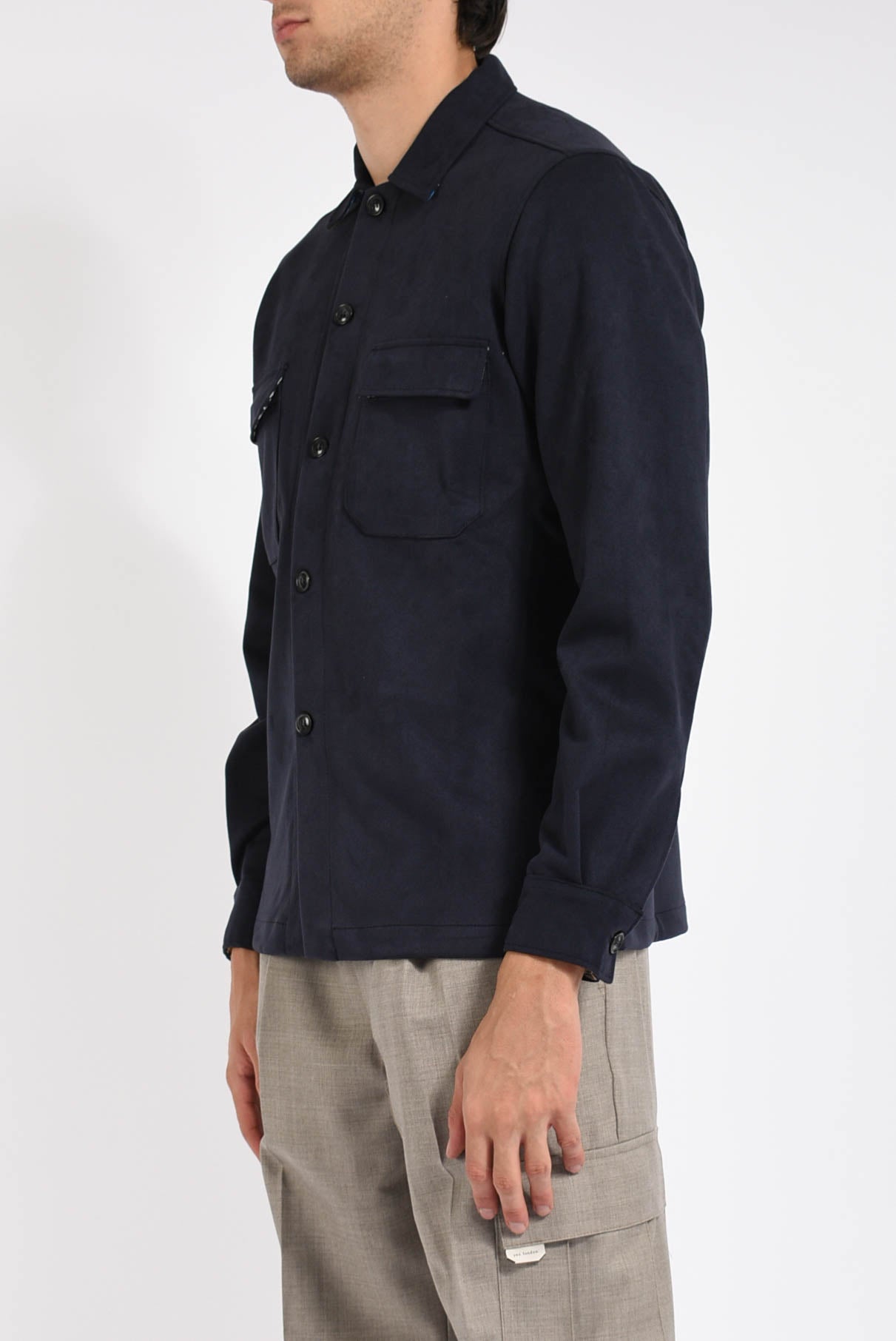 Overshirt effetto dainetto