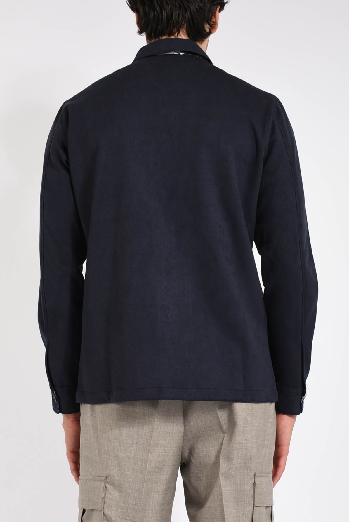 Overshirt effetto dainetto