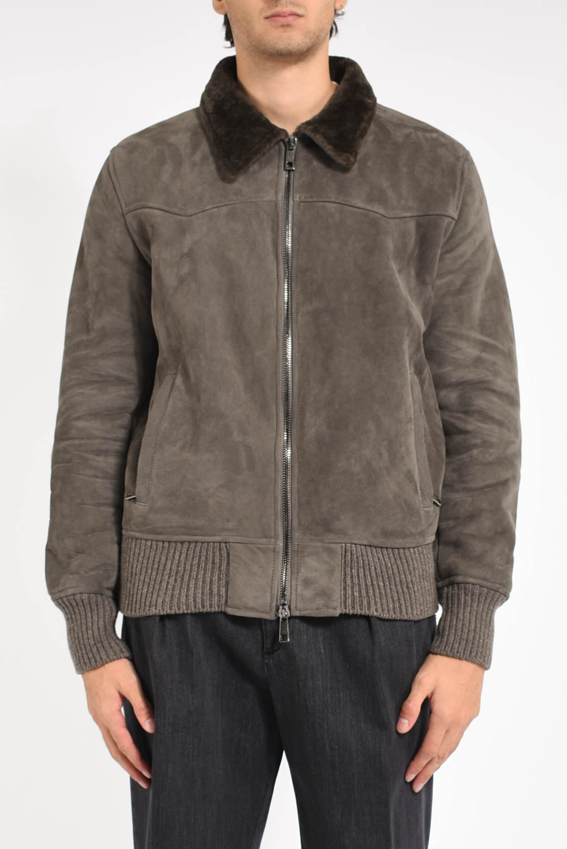 Giubbino in shearling