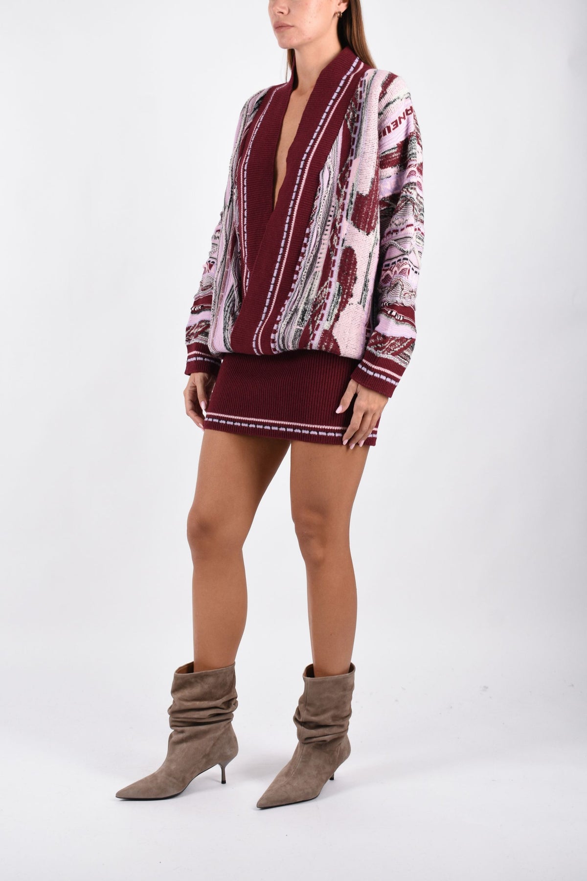 ABITO MINI IN JACQUARD F6LAWOKD208