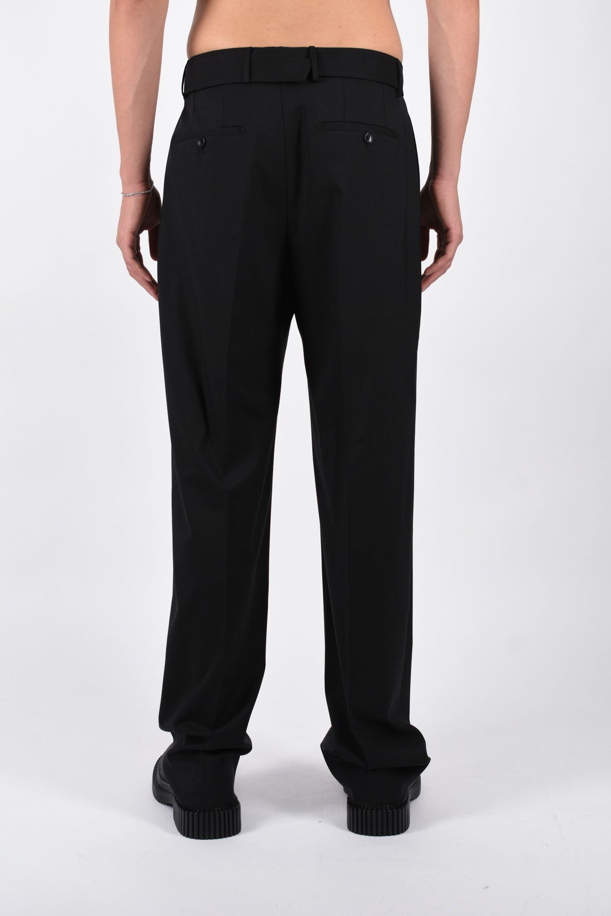 Pantaloni in lana PNEVIL24TGT150166U26I466