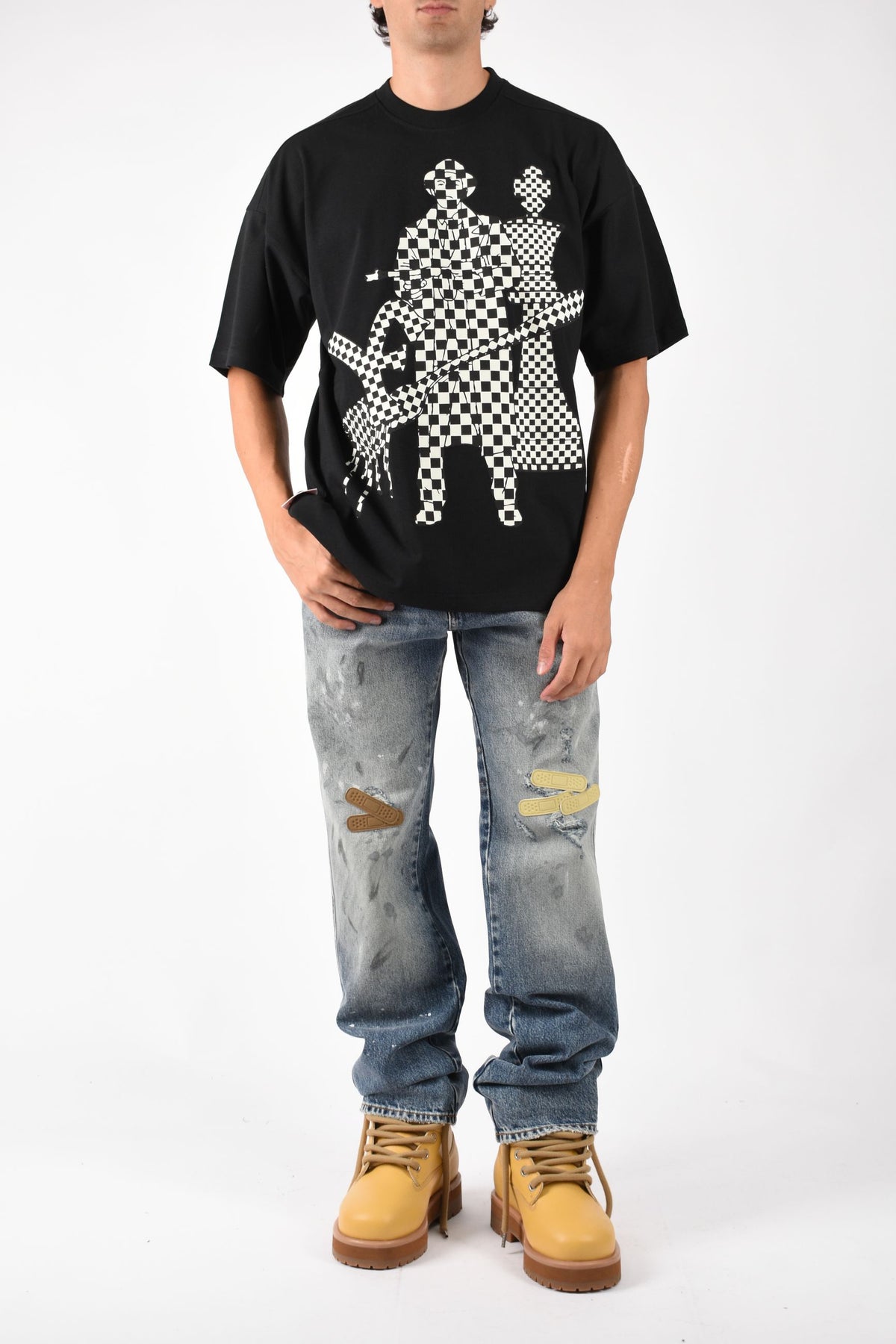 T-shirt the new boy chess DFM54047TJ101GR01B